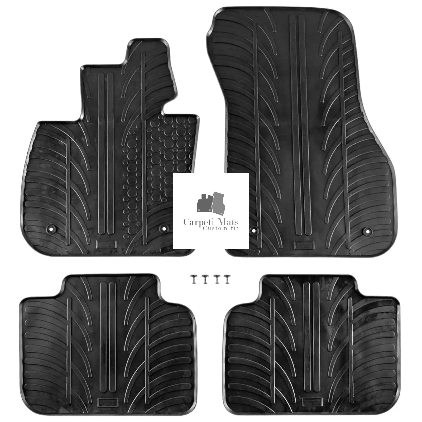 For BMW X2 F39 2018-2023 Car Floor Mats Rubber All Weather Heavy Duty Liners New