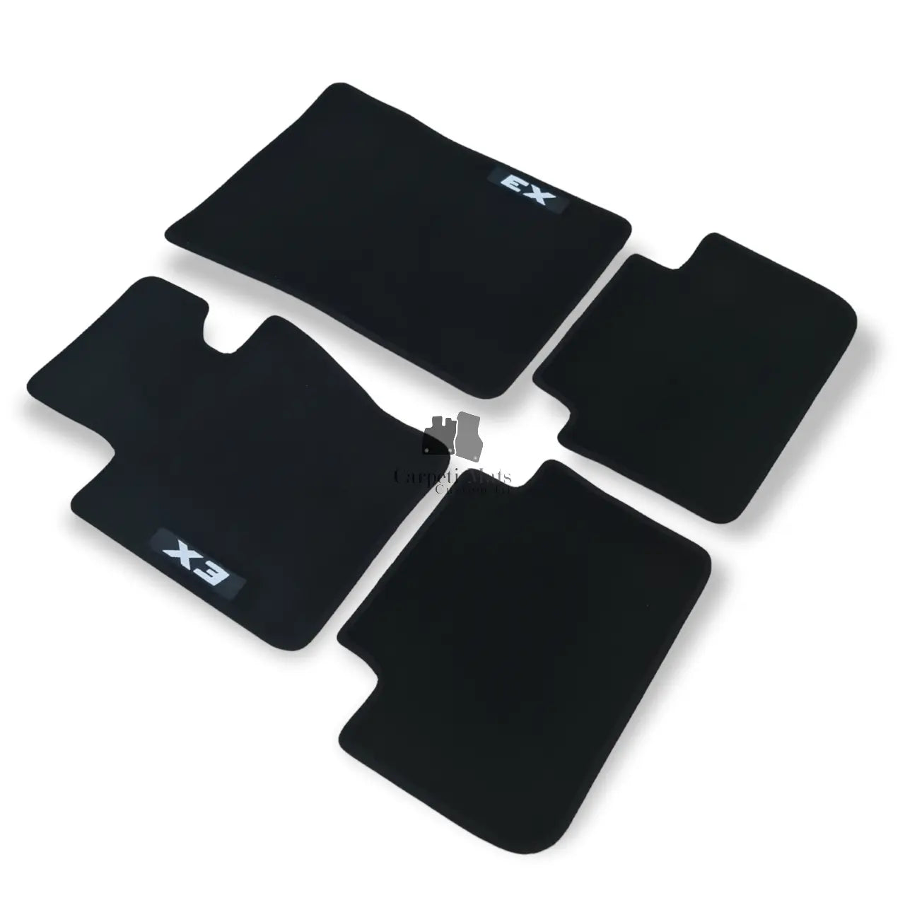 For BMW X3 E83 Carpet Floor Mats 2003-2010 OEM Quality Velour Auto Rugs Liners
