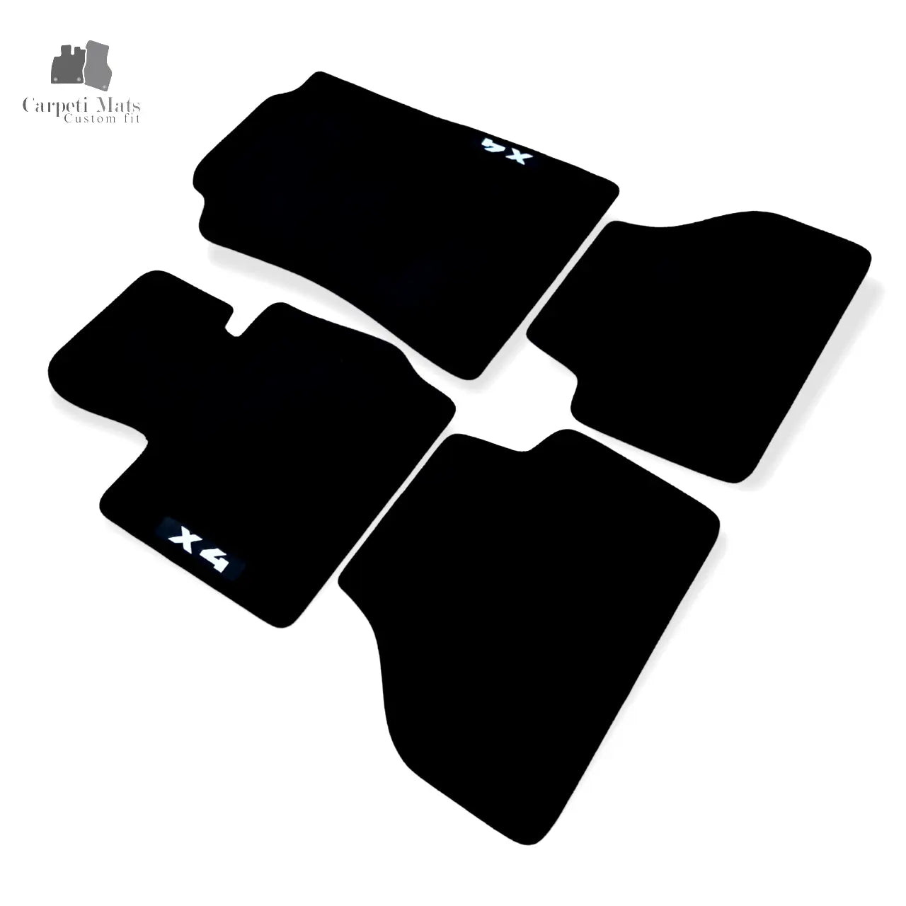 For BMW X4 F26 Carpet Floor Mats 2014-2018 OEM Quality Velour Auto Rugs Liners