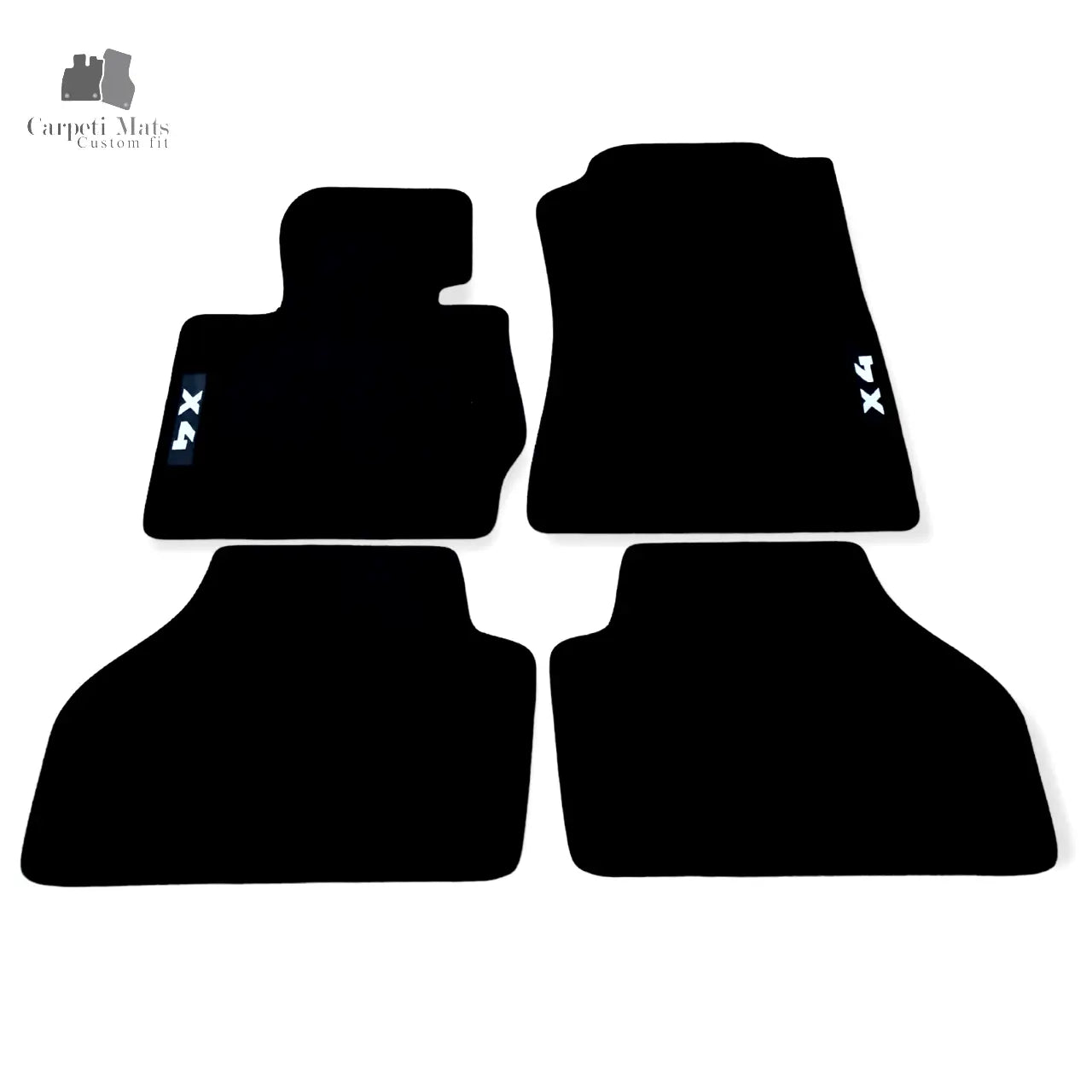 For BMW X4 F26 Carpet Floor Mats 2014-2018 OEM Quality Velour Auto Rugs Liners