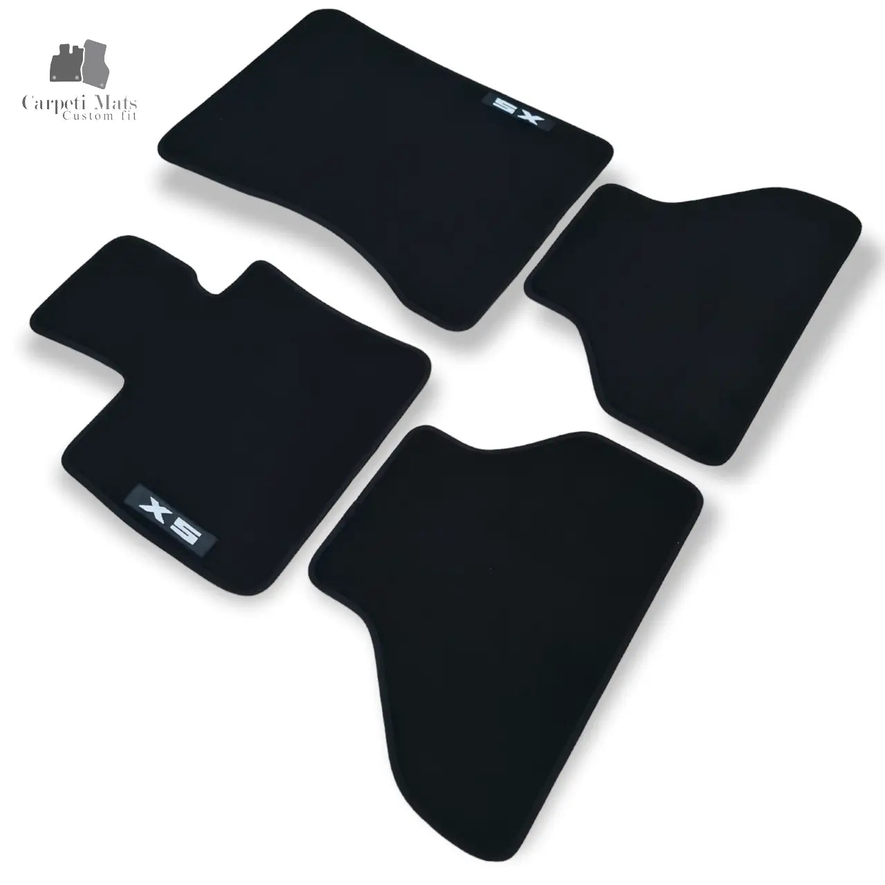 For BMW X5 E70 Carpet Floor Mats 2006-2013 OEM Quality Velour Auto Rugs Liners