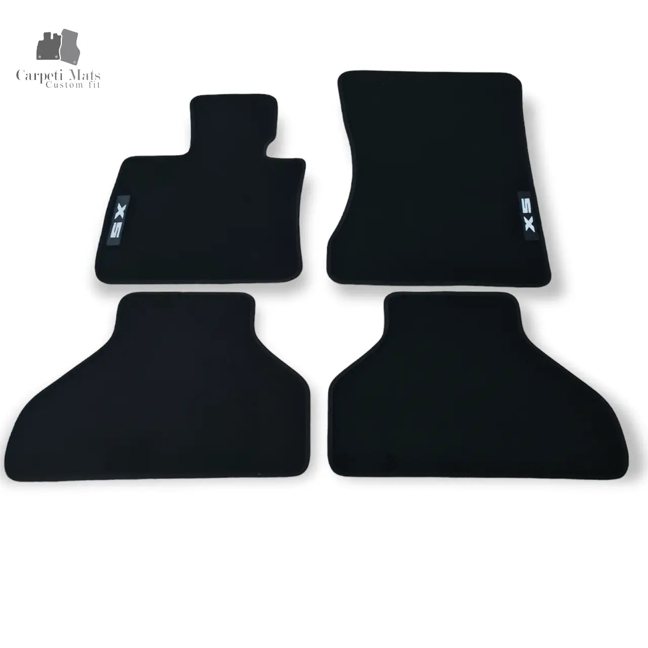 For BMW X5 E70 Carpet Floor Mats 2006-2013 OEM Quality Velour Auto Rugs Liners