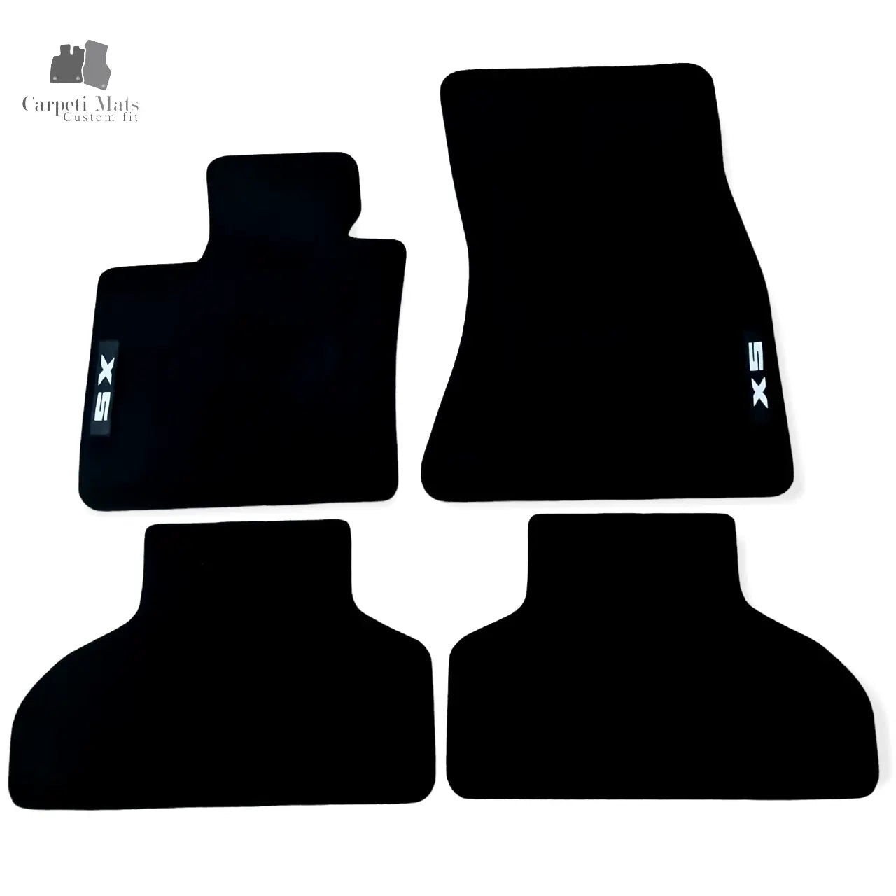 For BMW X5 F15 Carpet Floor Mats 2014-2018 OEM Quality Velour Auto Rugs Liners
