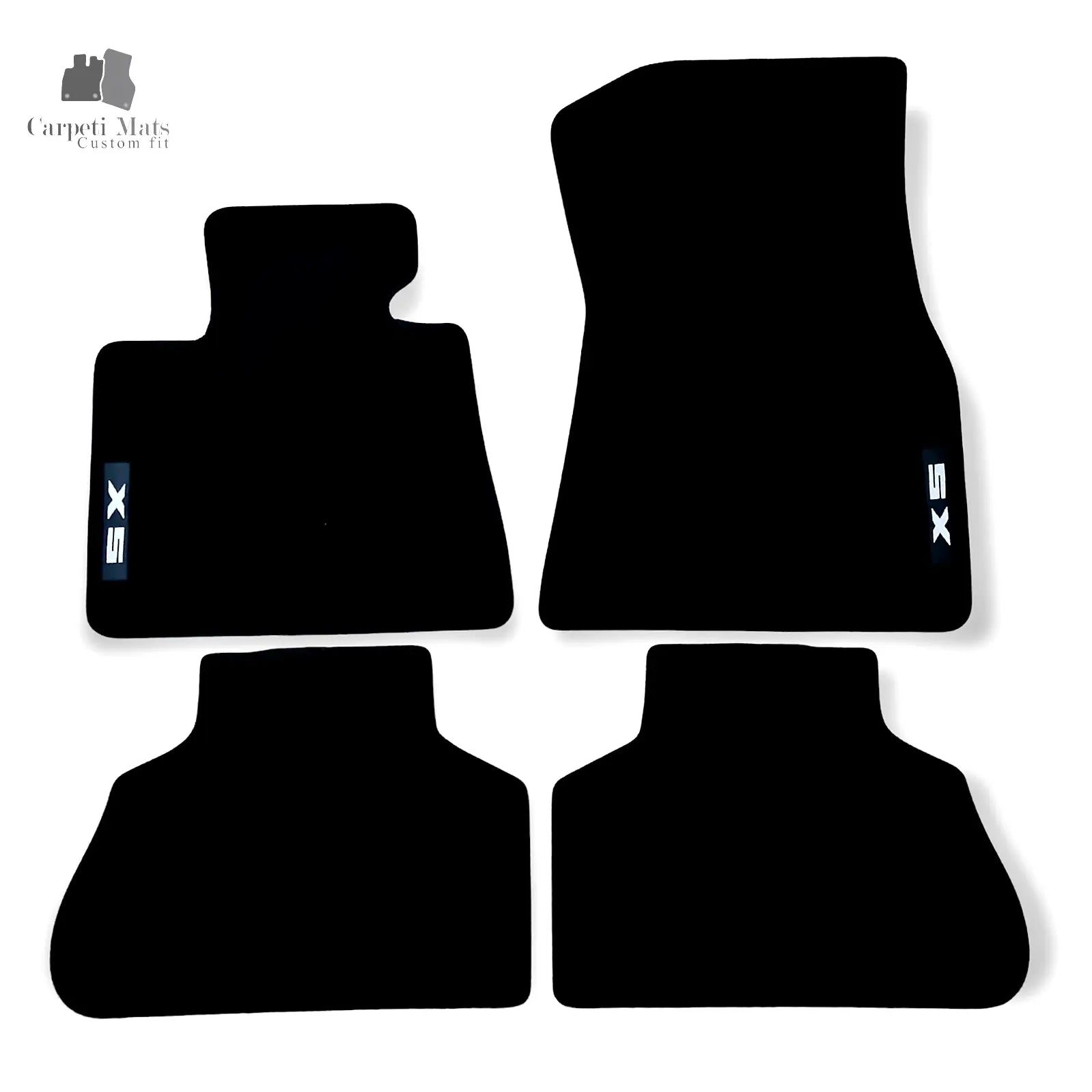 For BMW X5 G05 Carpet Floor Mats 2019-2025 OEM Quality Velour Auto Rugs Liners