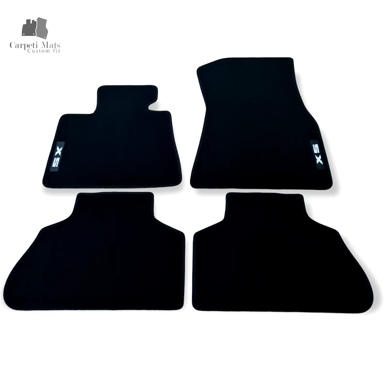 For BMW X5 G05 Carpet Floor Mats 2019-2025 OEM Quality Velour Auto Rugs Liners