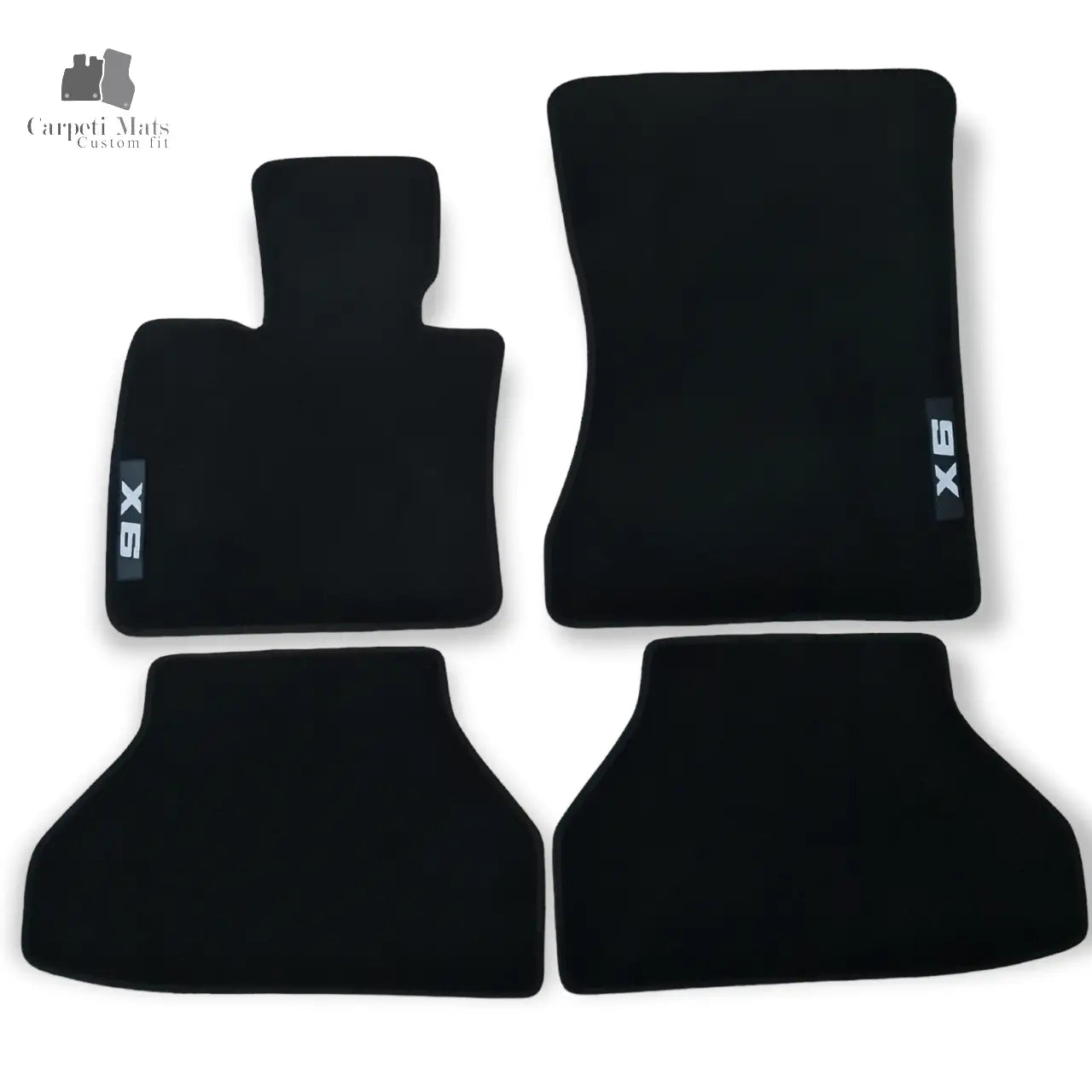 For BMW X6 E71 Carpet Floor Mats 2008-2014 OEM Quality Velour Auto Rugs Liners