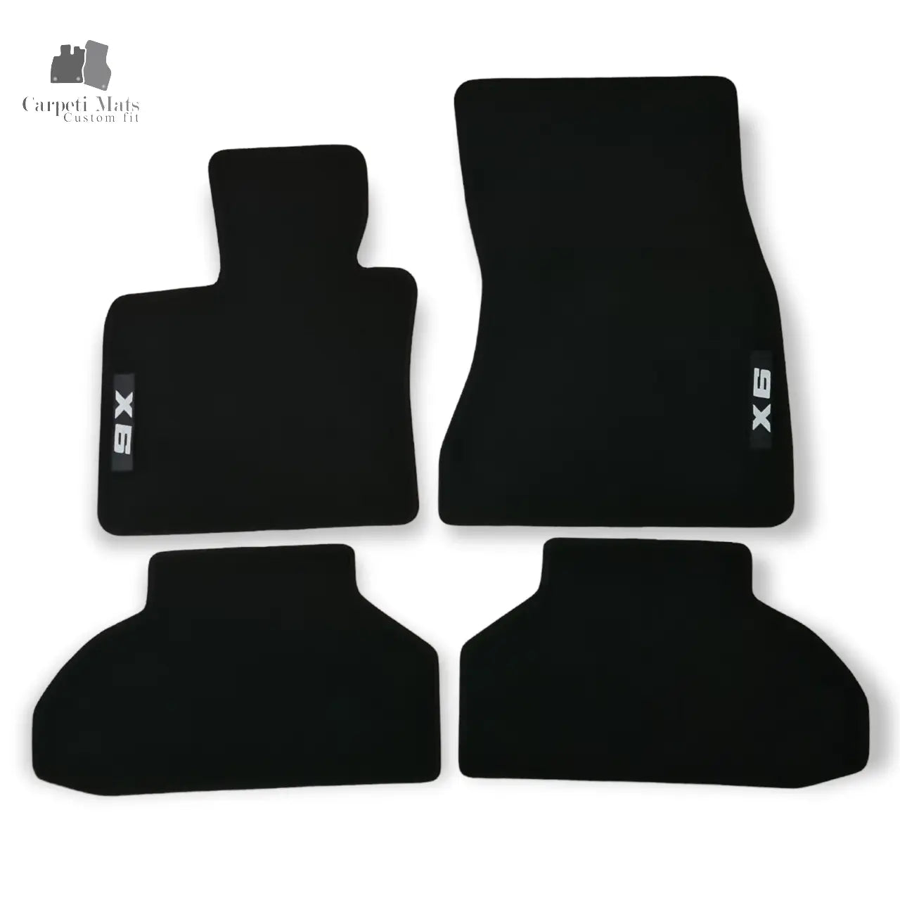 For BMW X6 F16 Carpet Floor Mats 2014-2019 OEM Quality Velour Auto Rugs Liners