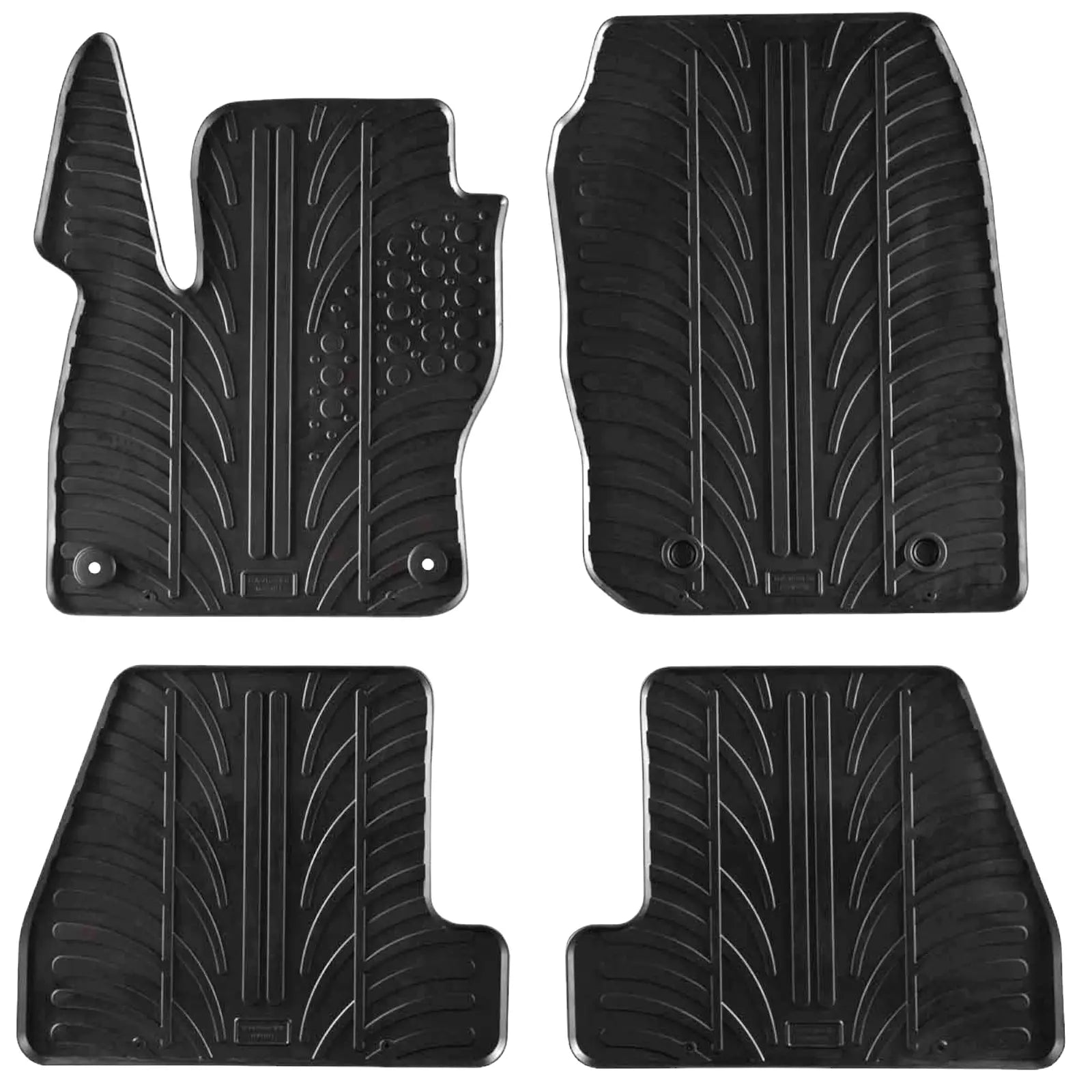 For Ford Focus 2011-2015 Car Floor Mats Rubber All Weather Heavy Duty Liners New