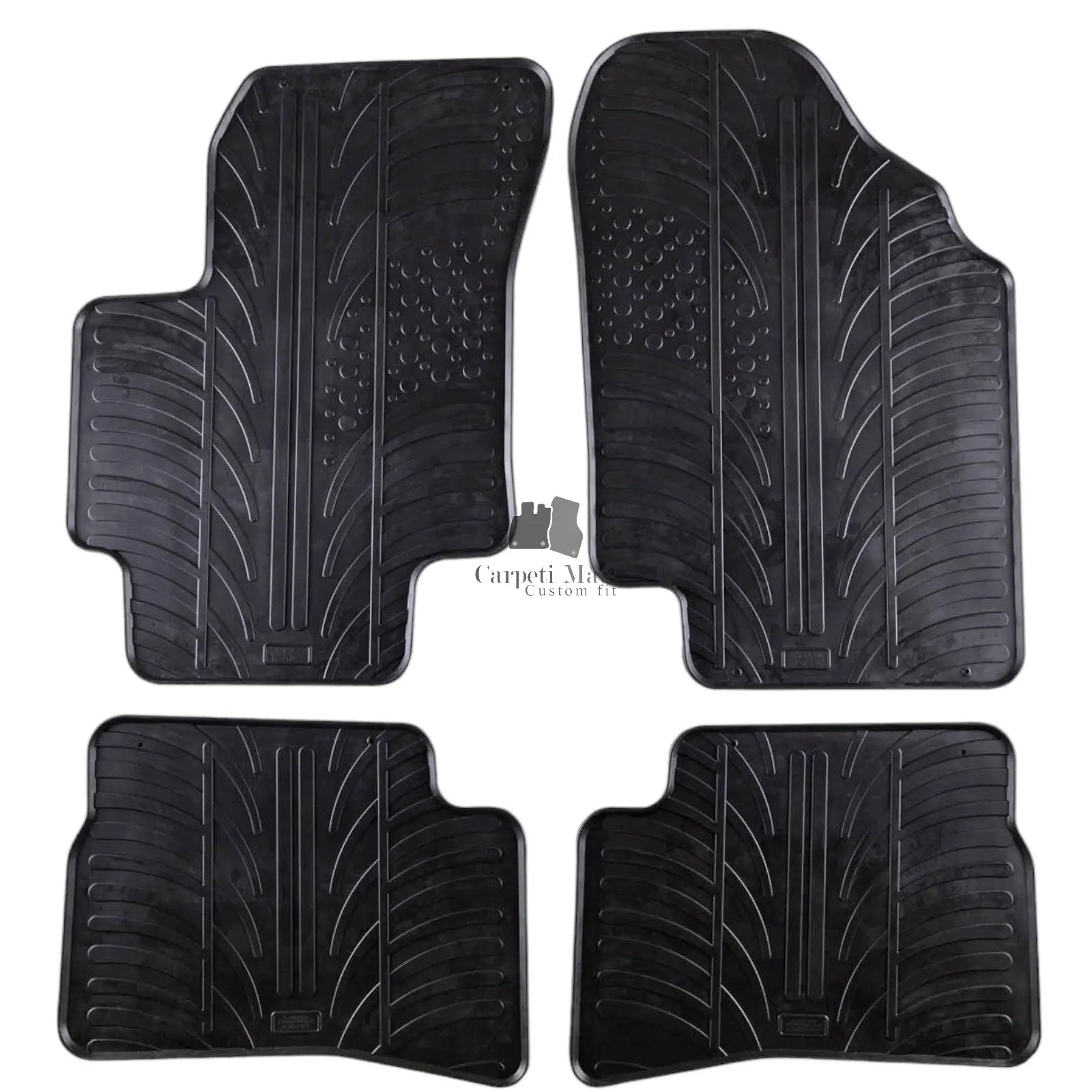 For Hyundai Accent 2005-2010 Car Floor Mats Rubber All Weather Heavy Duty Liners