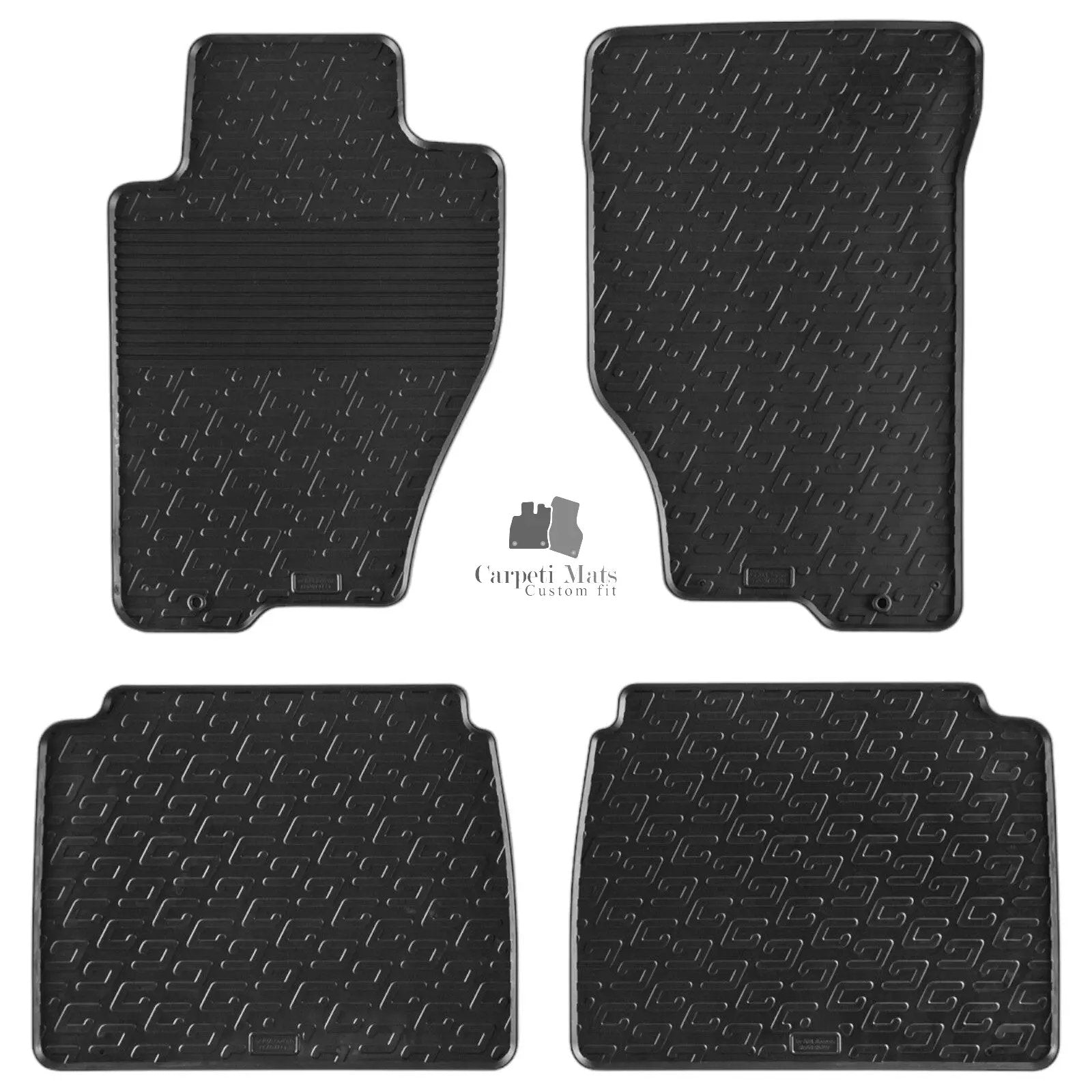 For Kia Sorento 2002-2009 Car Floor Mats Rubber All Weather Heavy Duty Liners Ne
