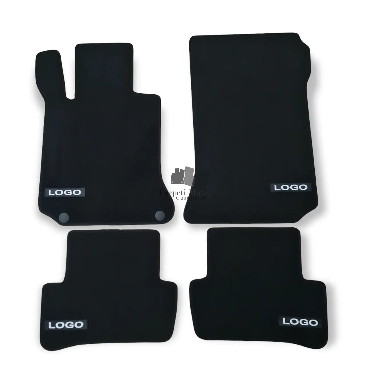 For Mercedes C-Class AMG Carpet Car Floor Mats 2007-2014 W204 OEM Quality Rugs