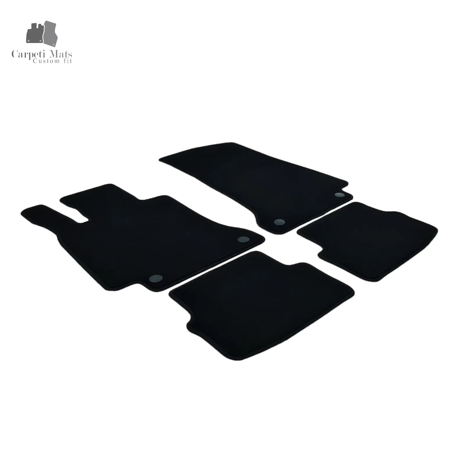 For Mercedes C-Class Coupe C205 Carpet Car Floor Mats 2015-2021 OEM Quality Rugs