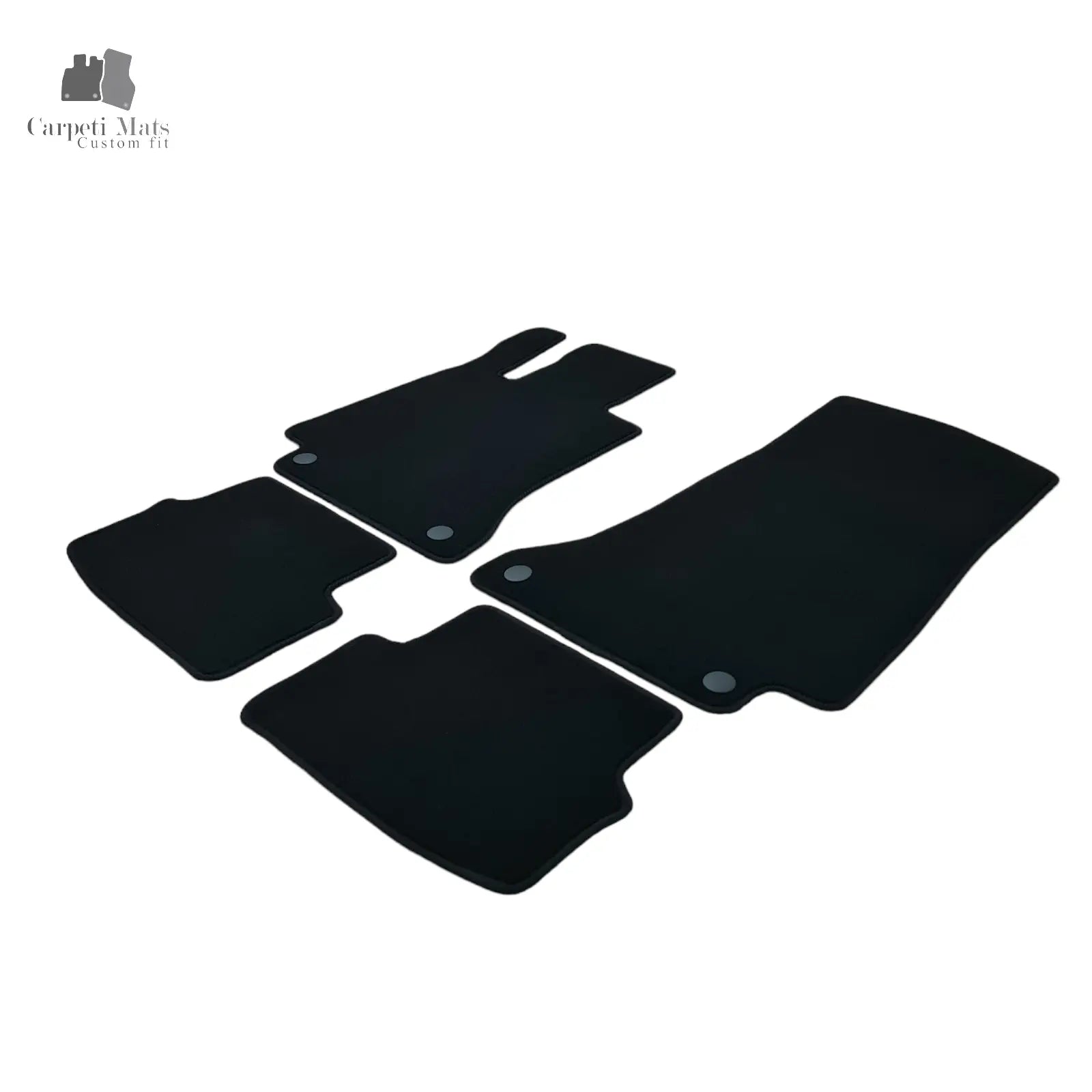 For Mercedes C-Class Coupe C205 Carpet Car Floor Mats 2015-2021 OEM Quality Rugs