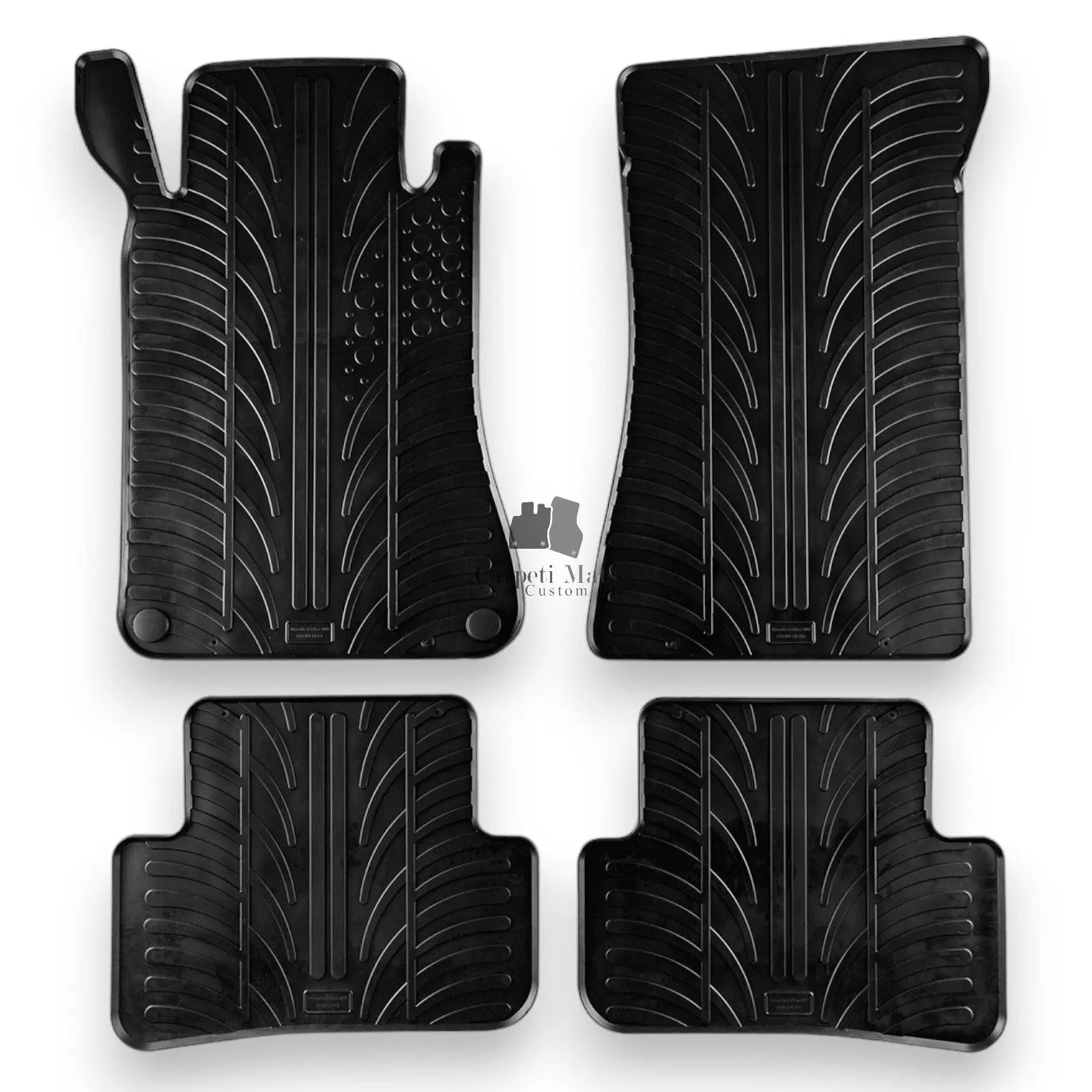 For Mercedes C-Class W203 2001-2007 Car Floor Mats Rubber All Weather Heavy Duty