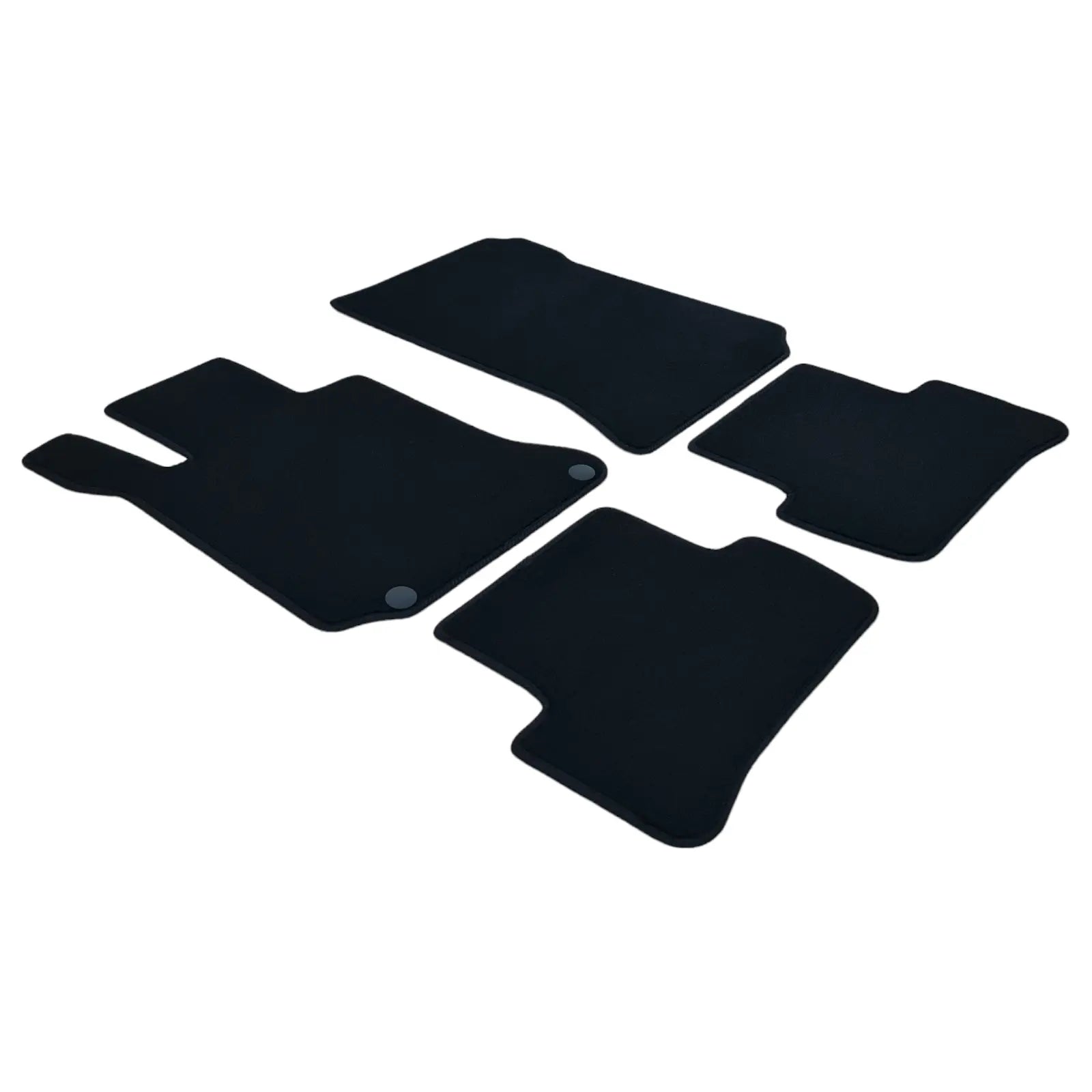 For Mercedes C-Class W204 Carpet Car Floor Mats 2007-2014 OEM Quality Auto Rugs