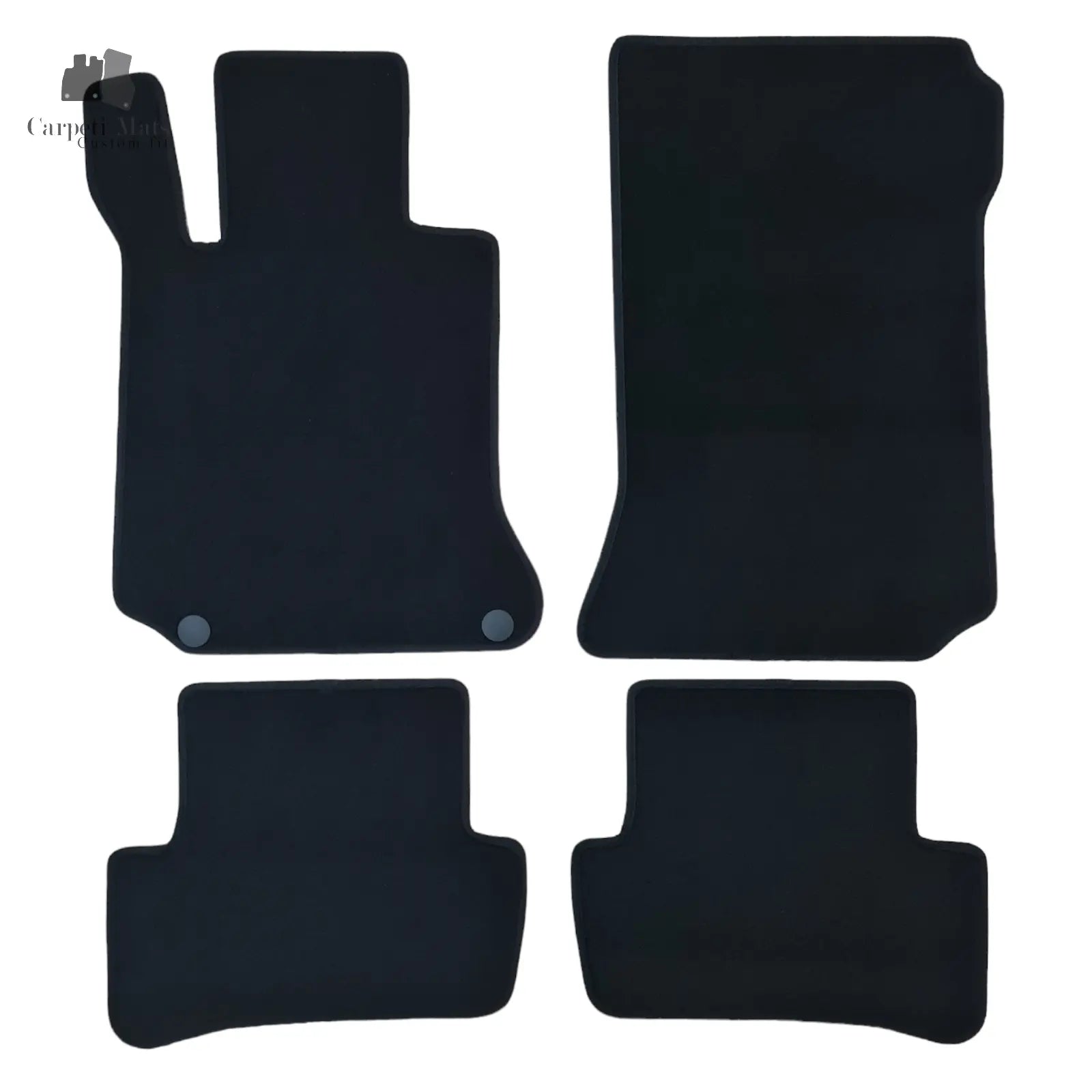 For Mercedes C-Class W204 Carpet Car Floor Mats 2007-2014 OEM Quality Auto Rugs