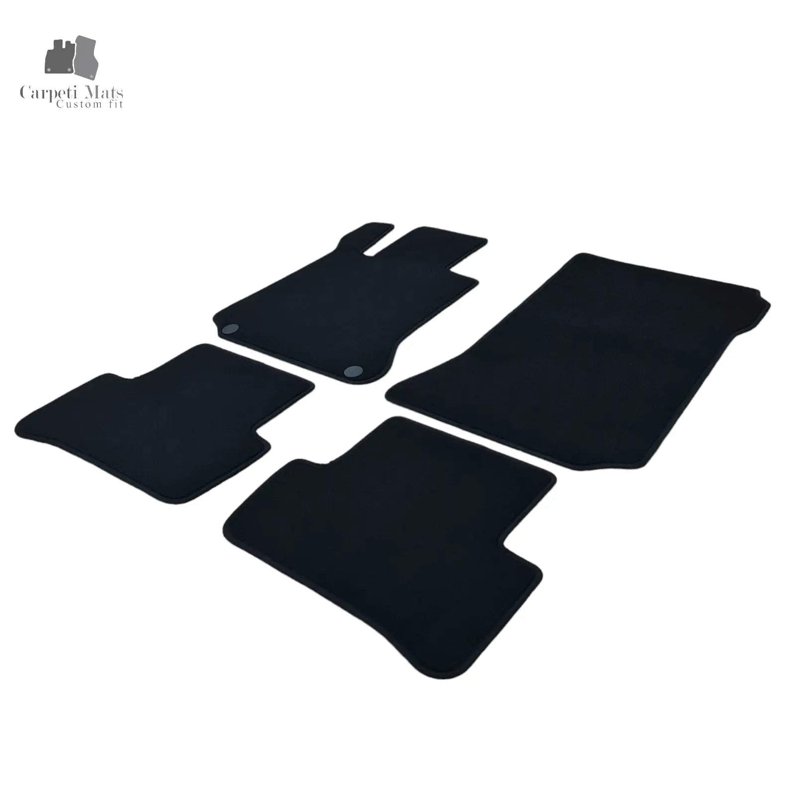 For Mercedes C-Class W204 Carpet Car Floor Mats 2007-2014 OEM Quality Auto Rugs