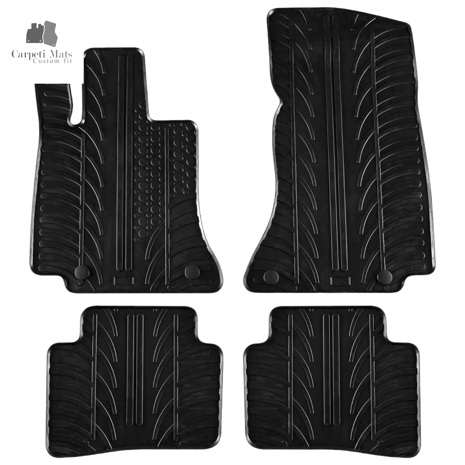 For Mercedes C-Class W206 2021-2024 Car Floor Mats Rubber All Weather Heavy Duty