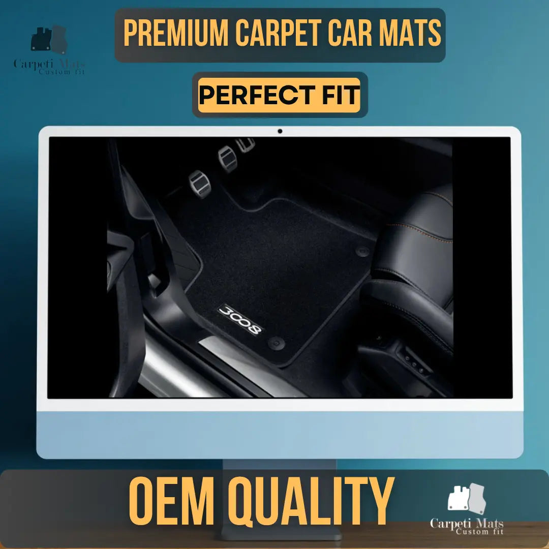 For Mercedes CLK-Class C209 Carpet Car Floor Mats 2002-2009 OEM Quality Rugs New