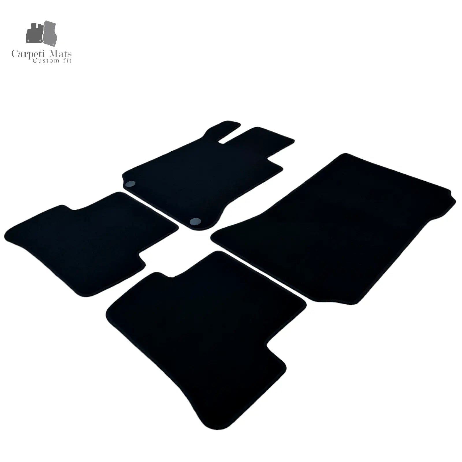 For Mercedes E-Class Coupe C207 Carpet Car Floor Mats 2009-2017 OEM Quality Rugs