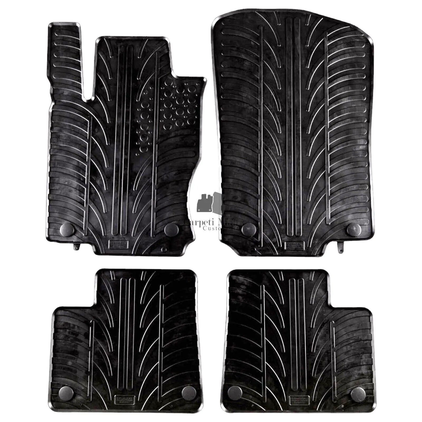 For Mercedes GLE W166 2015-2019 Car Floor Mats Rubber All Weather Heavy Duty New