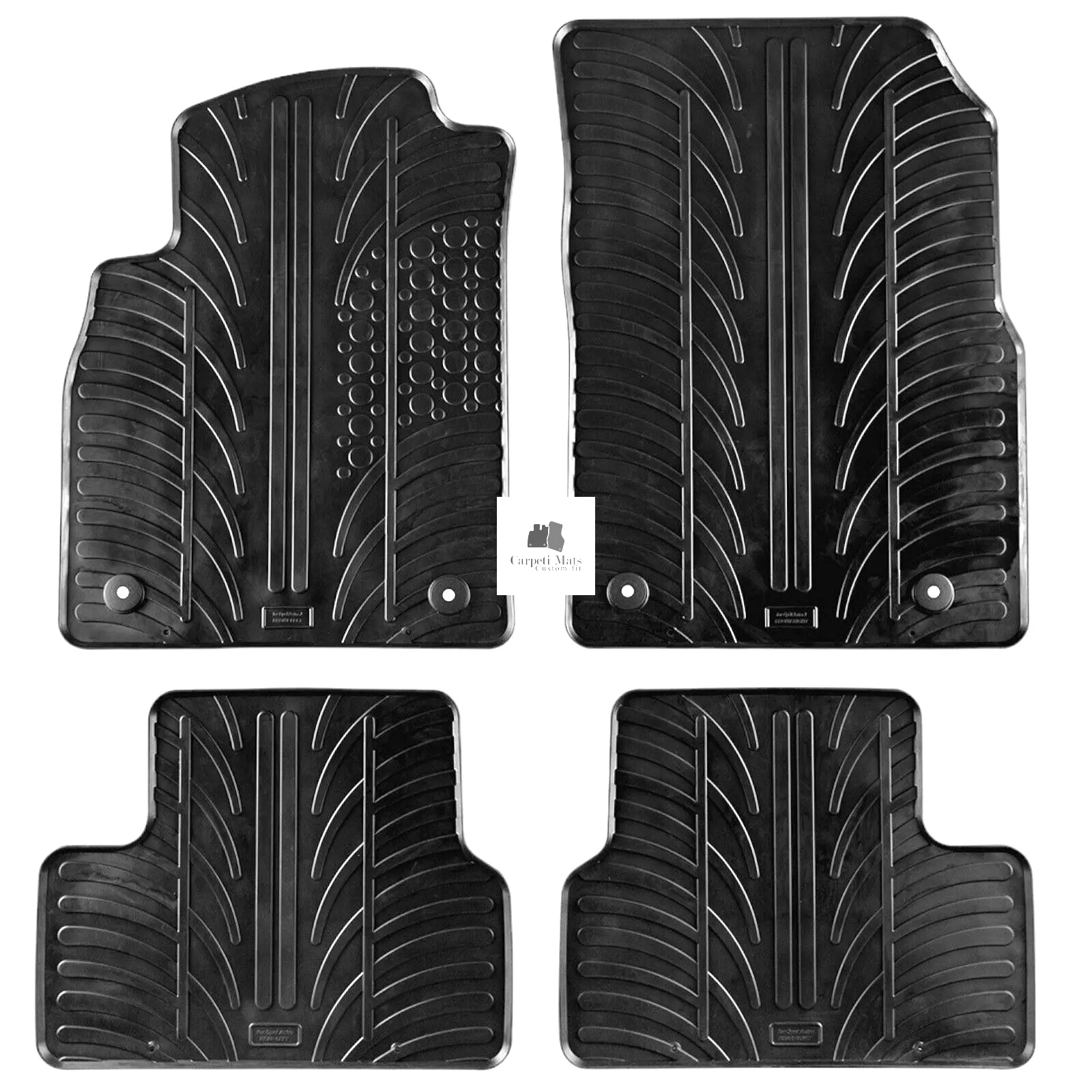 For Opel Astra J 2009-2017 Car Floor Mats Rubber All Weather Heavy Duty Liners