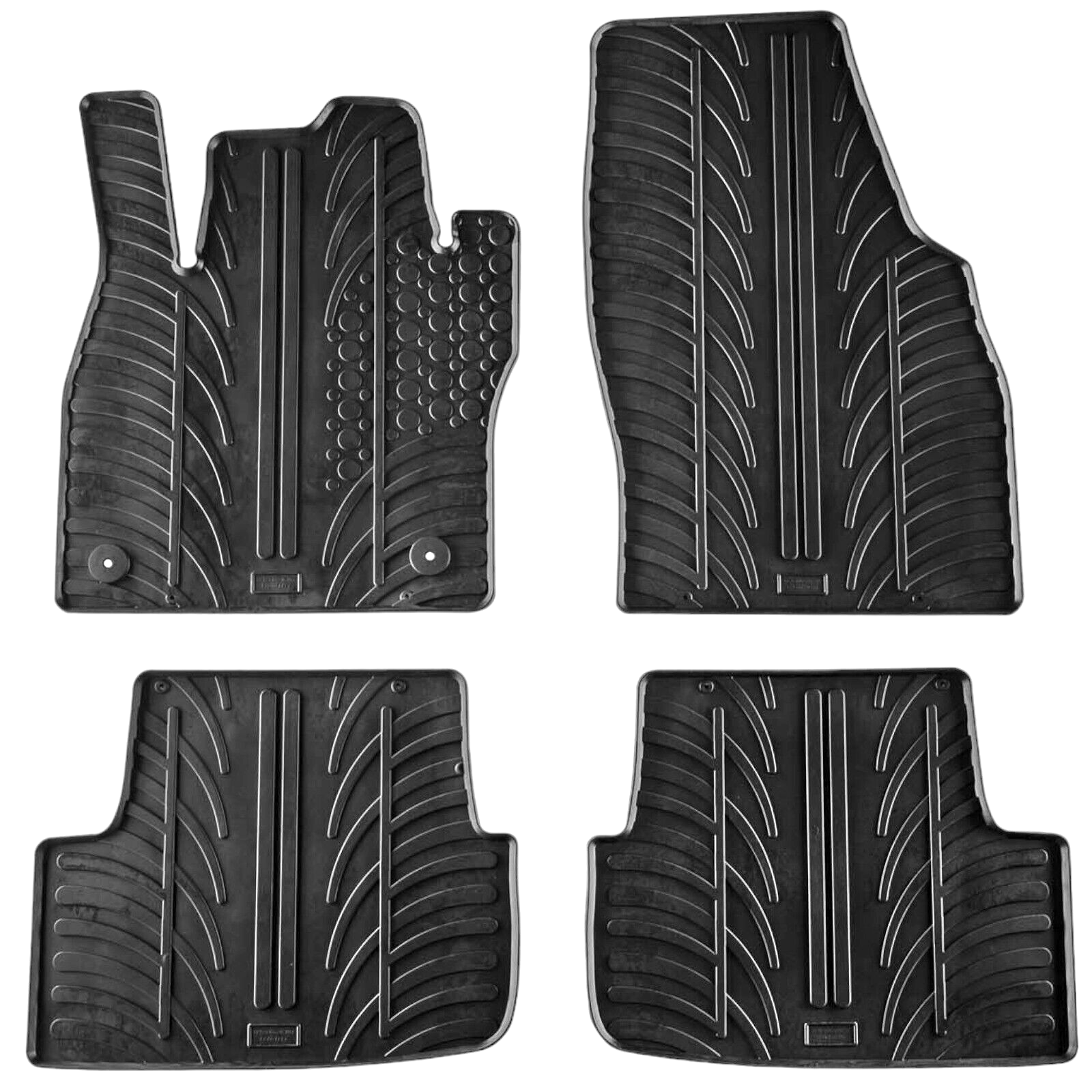 For Seat Ibiza 2017-2024 Car Floor Mats Rubber All Weather Heavy Duty Liners New