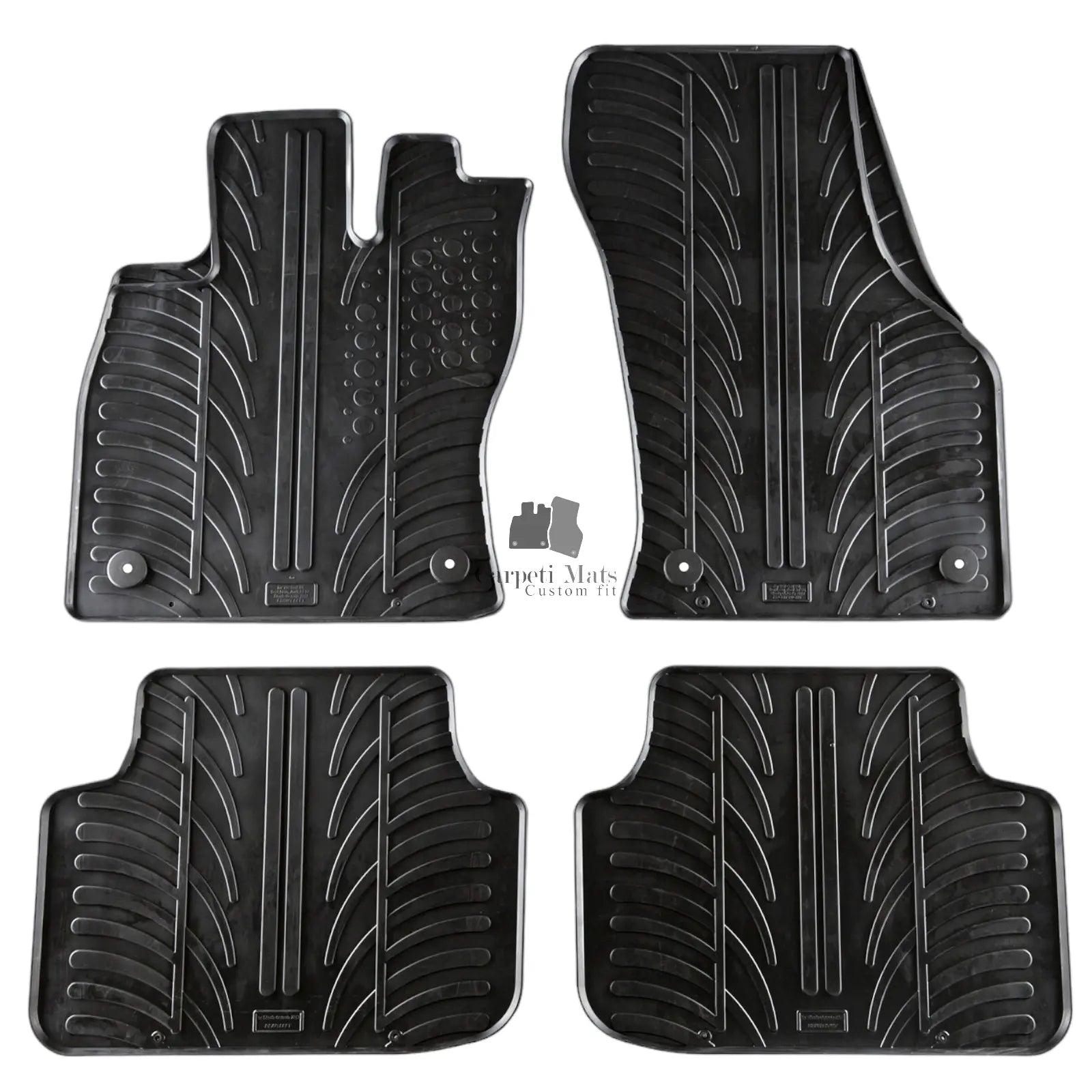 For Skoda Octavia 2012-2019 Car Floor Mats Rubber All Weather Heavy Duty Liners