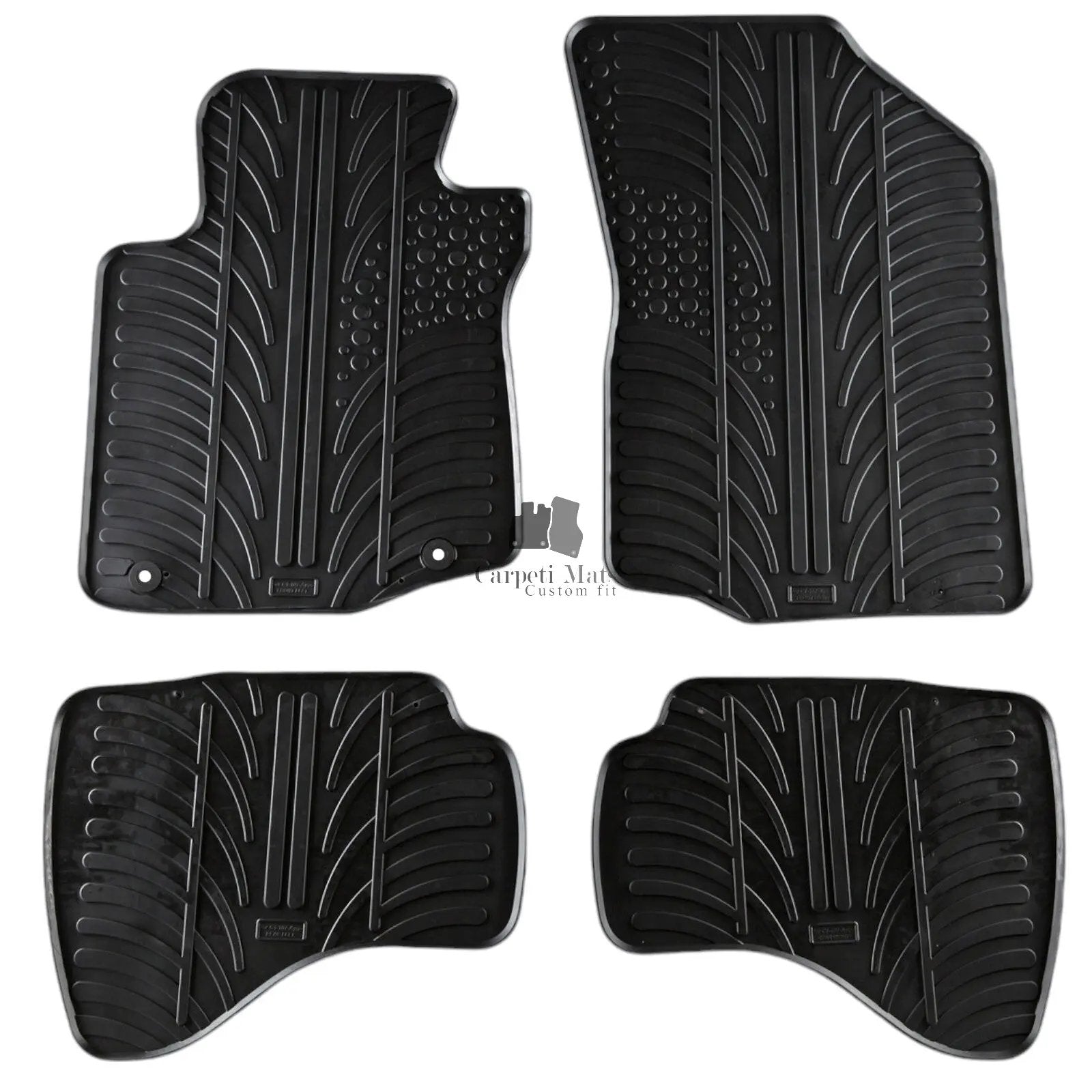 For Toyota Aygo 2005-2014 Car Floor Mats Rubber All Weather Heavy Duty Liners