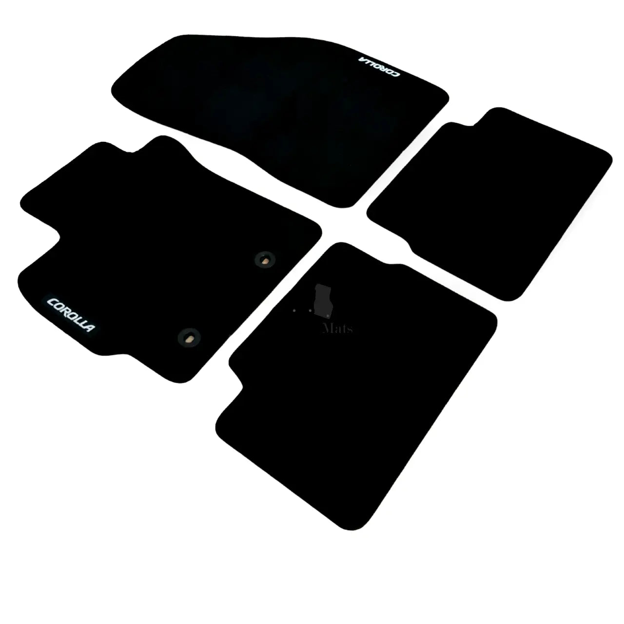 For Toyota Corolla Carpet Car Floor Mats 2007-2013 OEM Quality Velour Auto Rugs