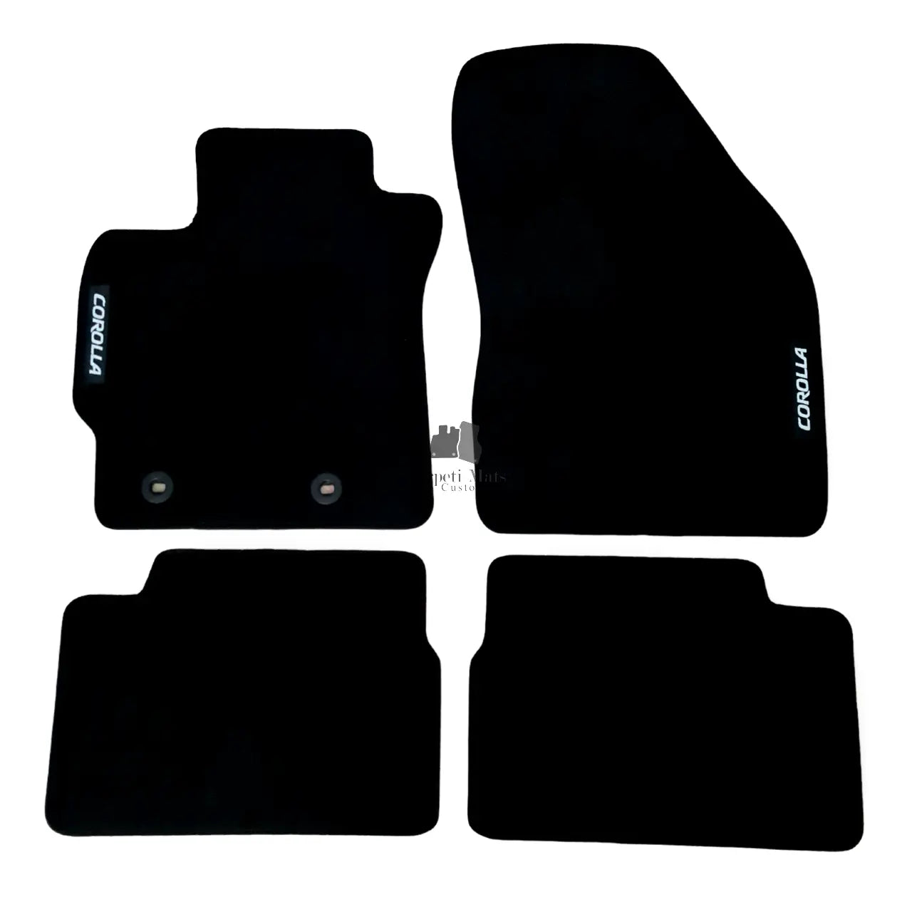 For Toyota Corolla Carpet Car Floor Mats 2007-2013 OEM Quality Velour Auto Rugs