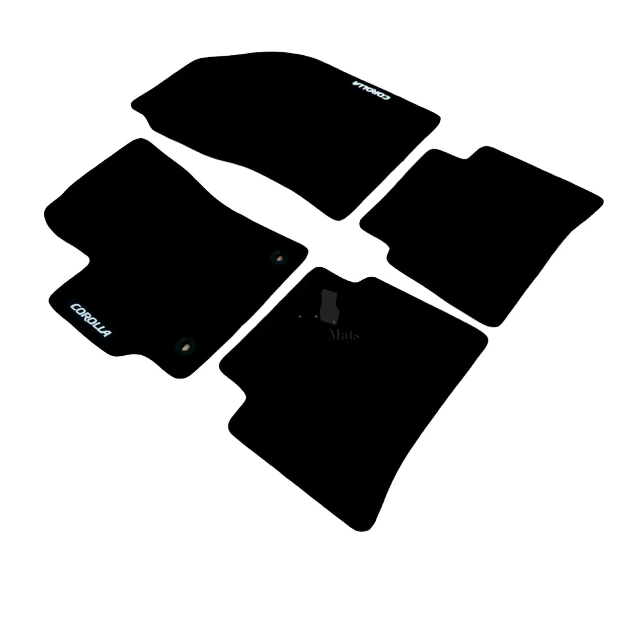 For Toyota Corolla HB Carpet Car Floor Mats 2018-2025 OEM Quality Velour Rugs