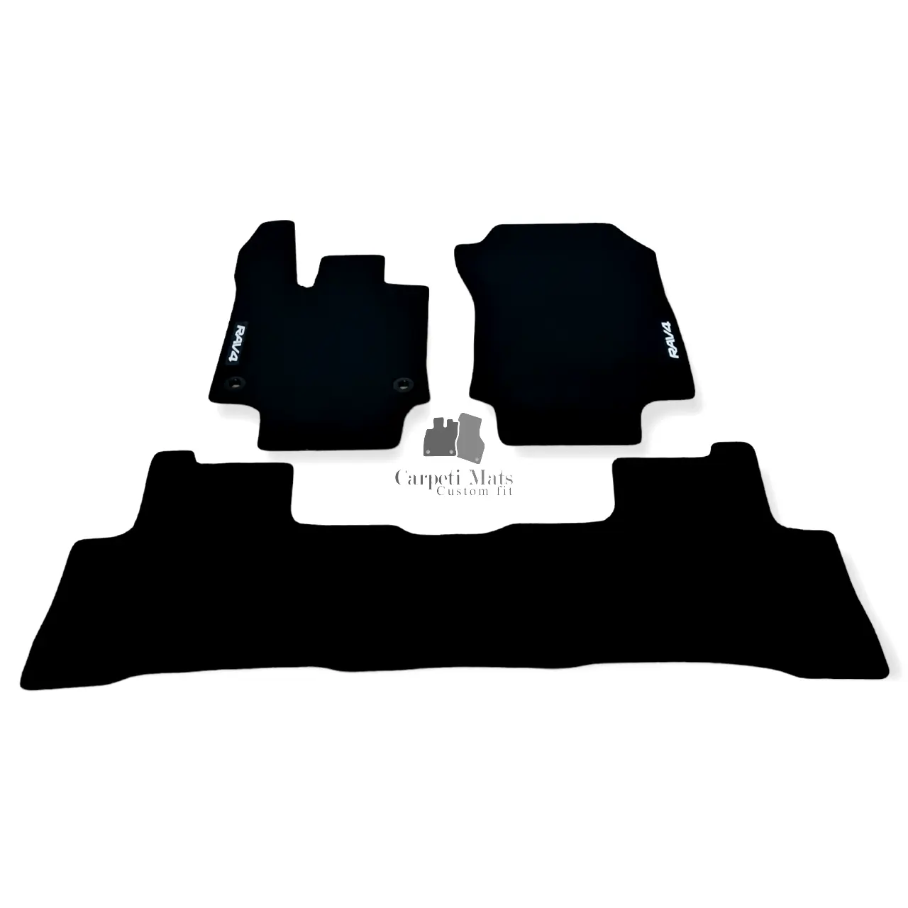 For Toyota RAV4 Carpet Car Floor Mats 2019-2025 OEM Quality Velour Auto Rugs New