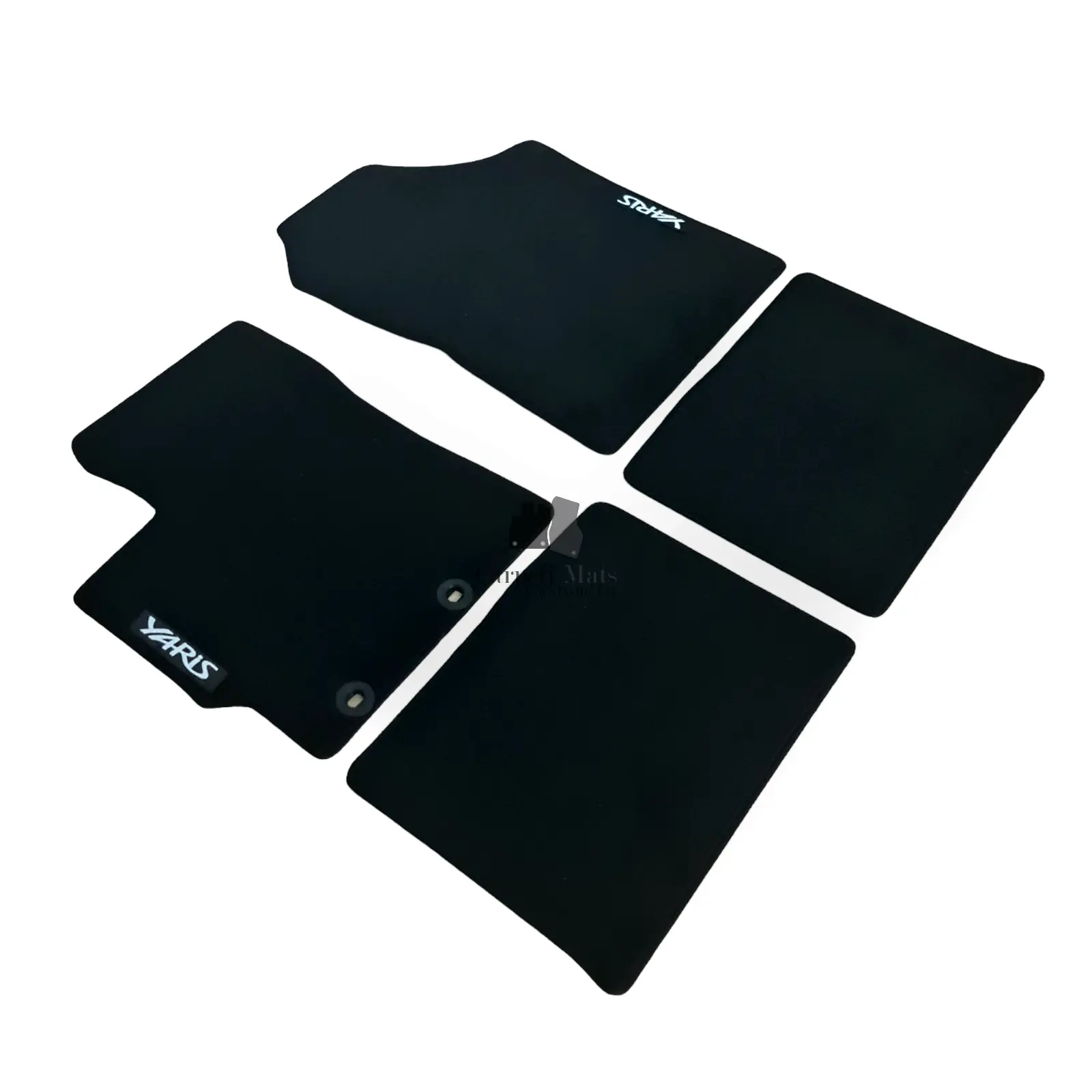 For Toyota Yaris Carpet Car Floor Mats 2011-2019 OEM Quality Velour Auto Rugs