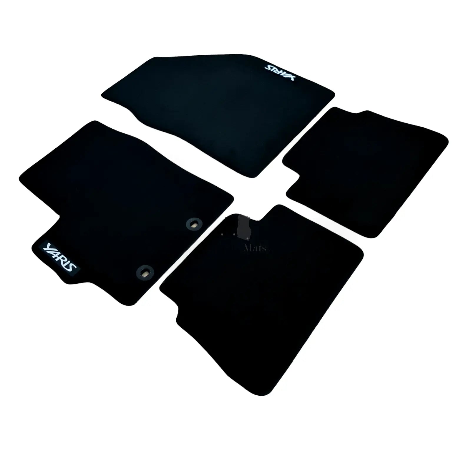 For Toyota Yaris Carpet Car Floor Mats 2020-2025 OEM Quality Velour Auto Rugs