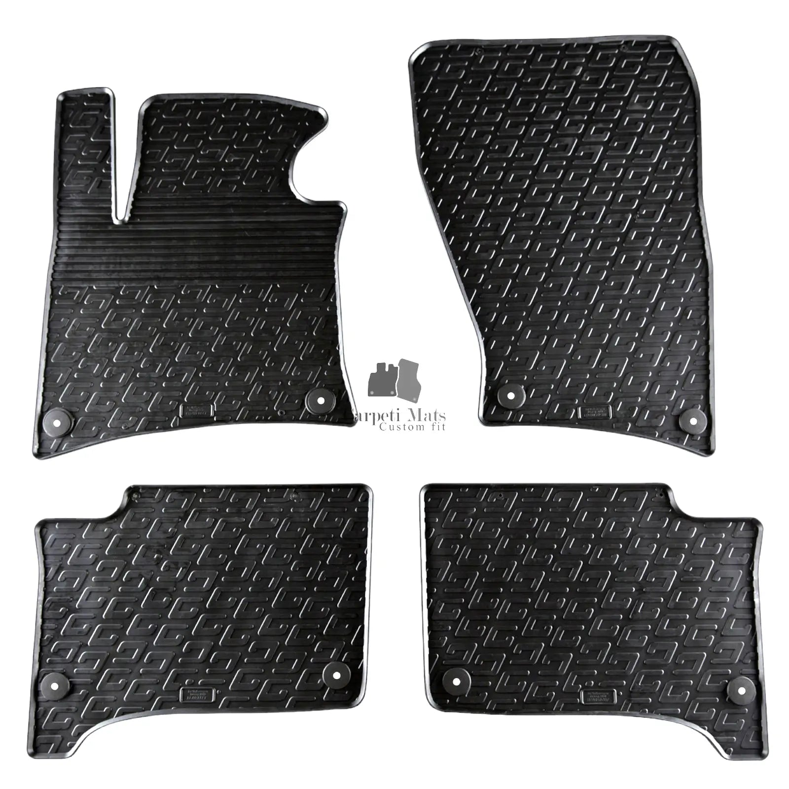 For VW Volkswagen Touareg 2010-2018 Car Floor Mats Rubber All Weather Heavy Duty