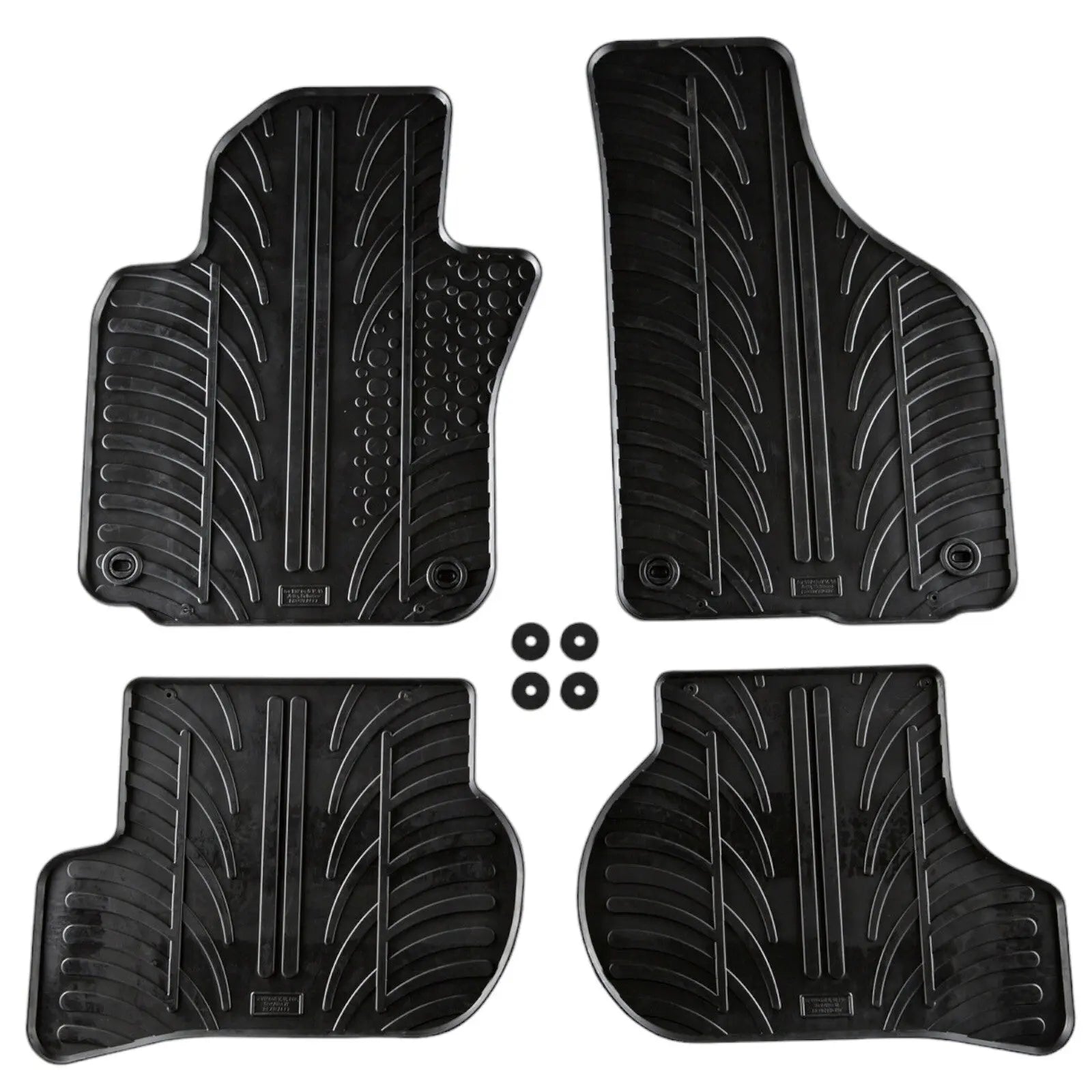 For Volkswagen GOLF 2008-2012 Car Floor Mats Rubber All Weather Heavy Duty Liner
