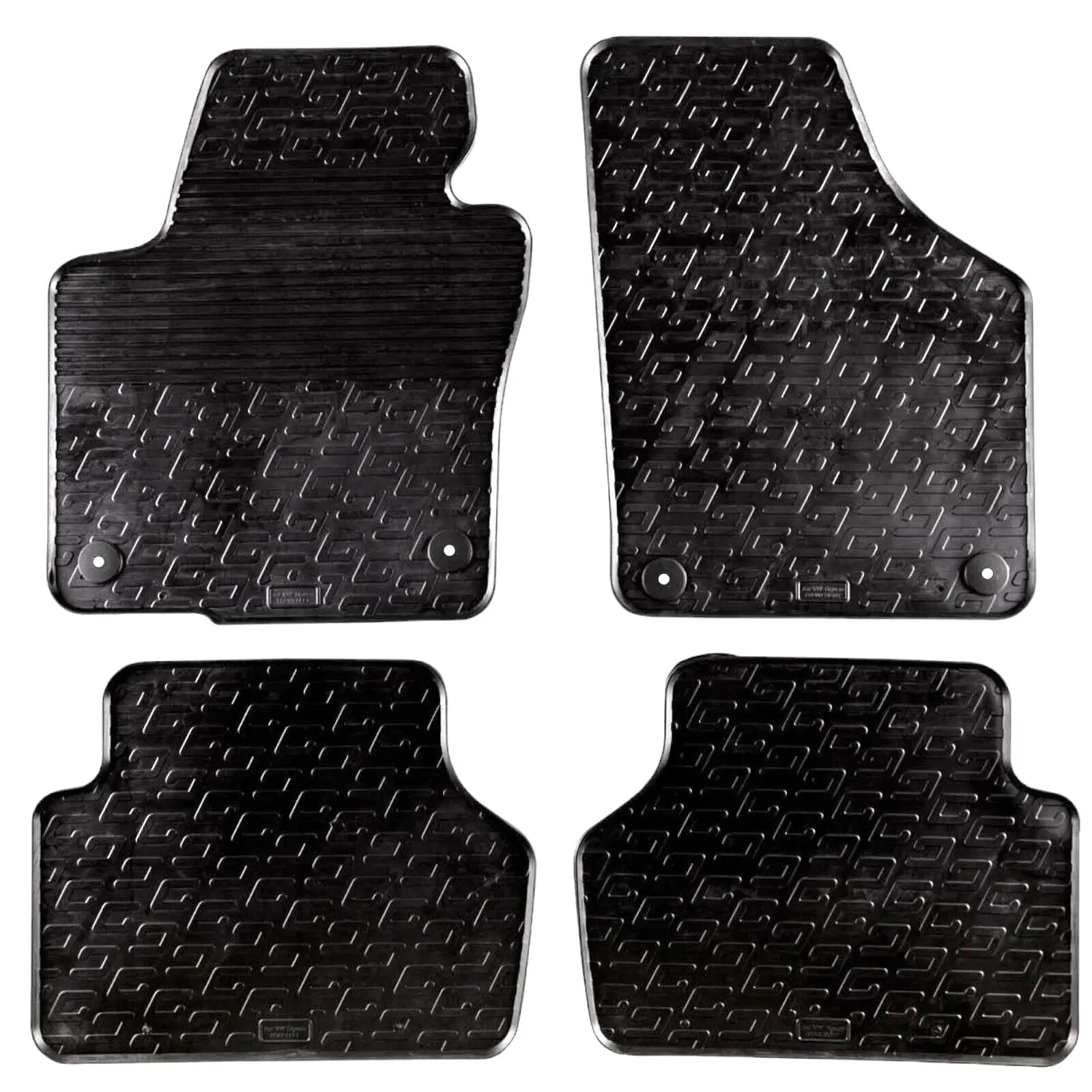 For Volkswagen Tiguan 2007-2016 Car Floor Mats Rubber All Weather Heavy Duty New