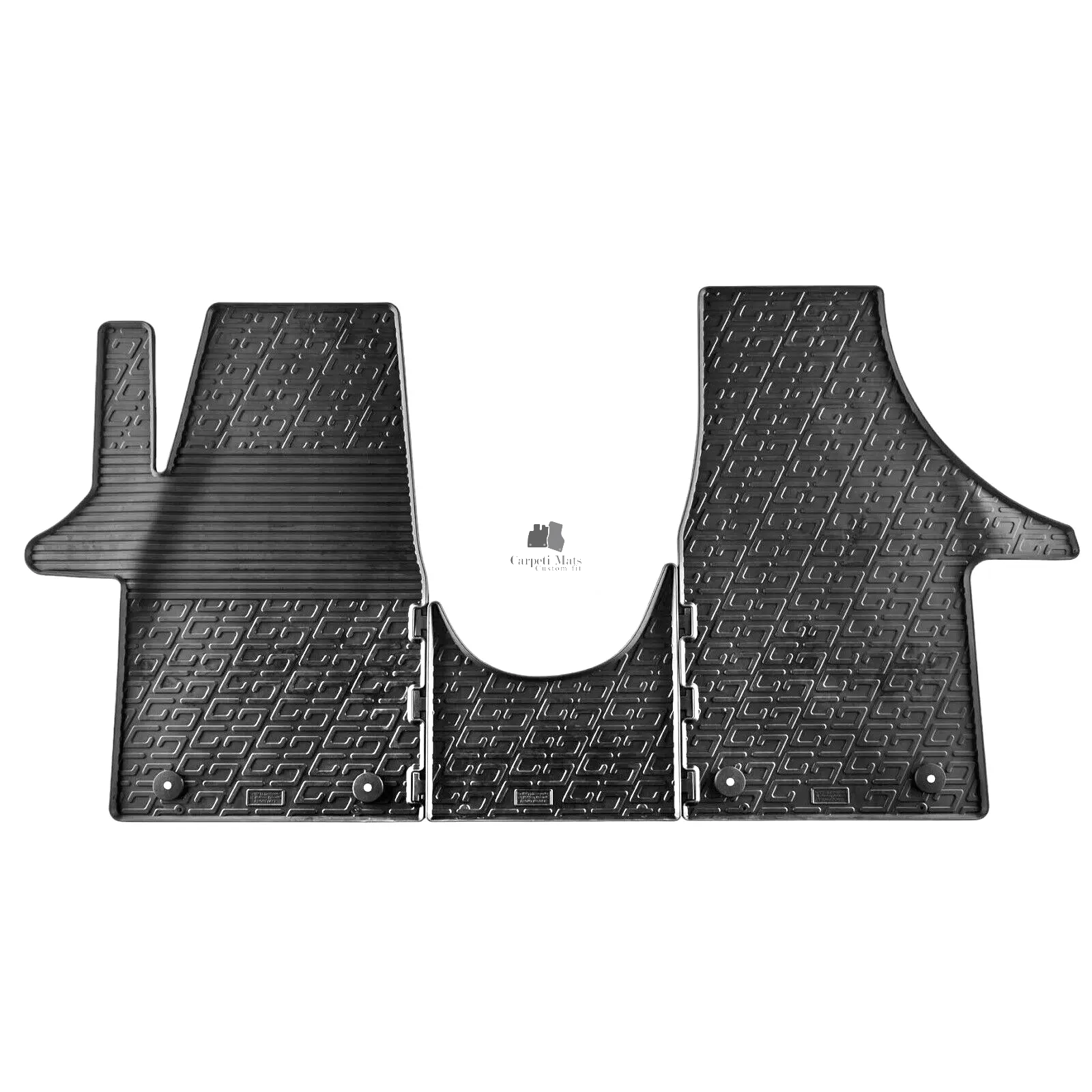 For Volkswagen Transporter T5 & T6 Car Floor Mats Rubber All Weather Heavy Duty
