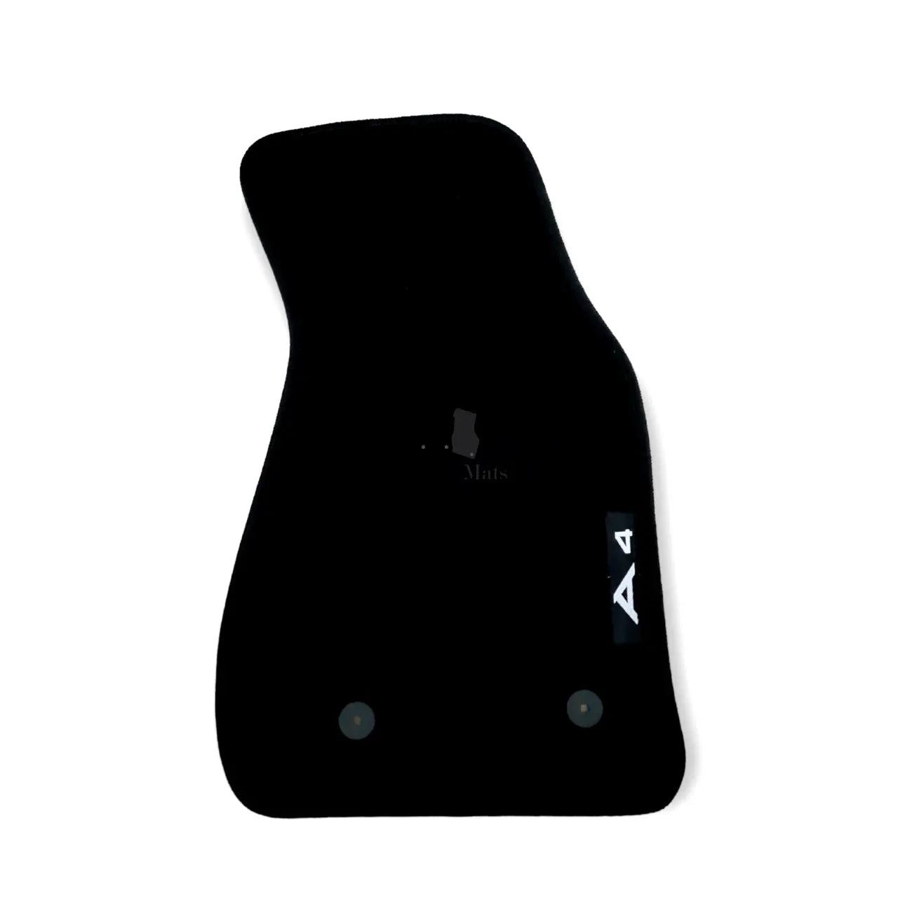 Front Car Floor Mats For Audi A4 B5 Waterproof Black Velour Carpet Liners 2pcs