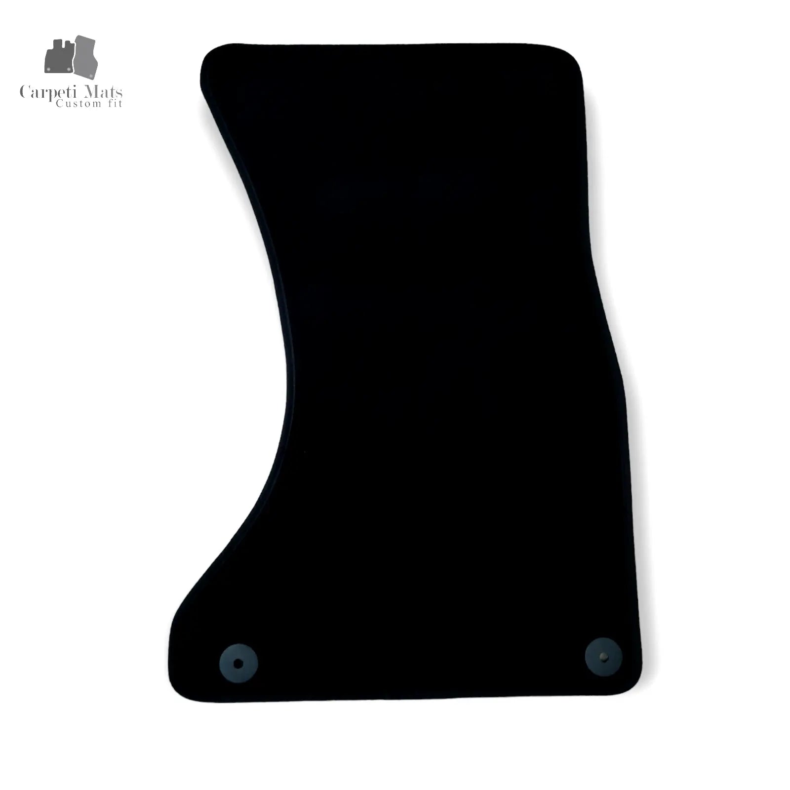 Front Car Floor Mats For Audi A5 Coupe Velour Waterproof Black Carpet Liners 2pc