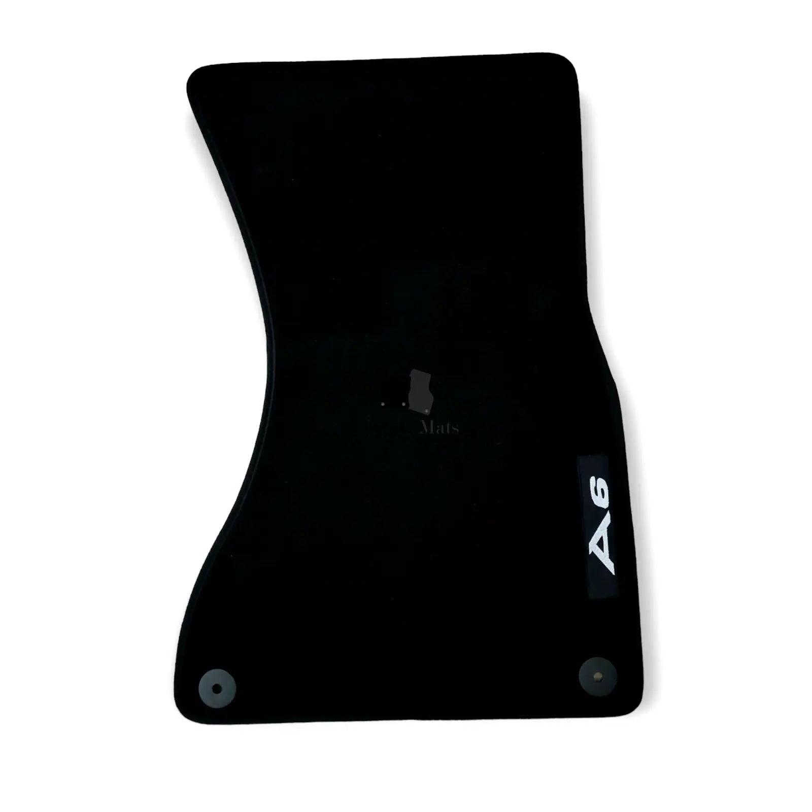 Front Car Floor Mats For Audi A6 C7 Waterproof Black Velour Carpet Liners 2pcs