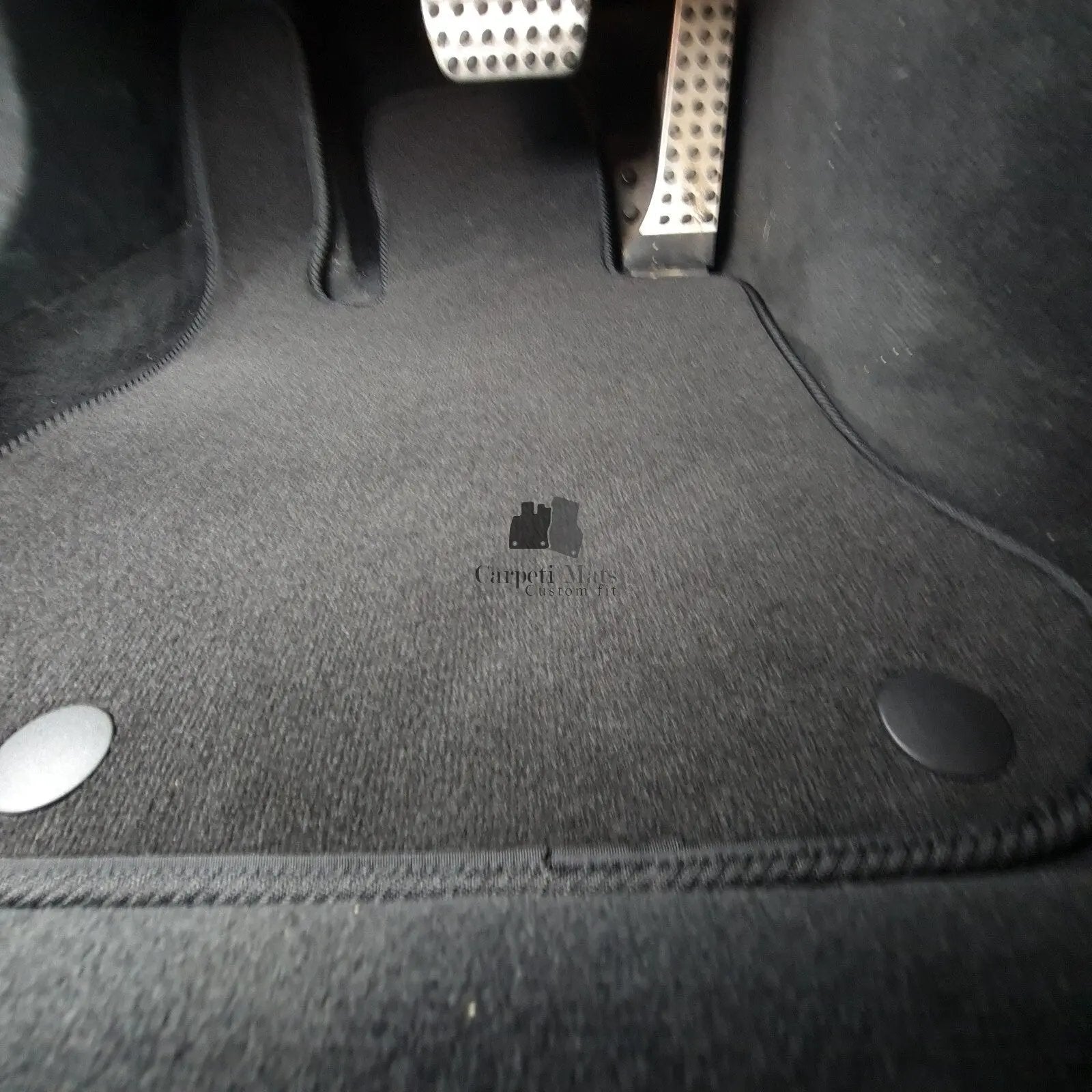 Front Car Floor Mats For Chevrolet Camaro Velour Waterproof Carpet Auto Liners