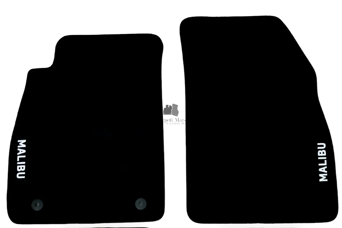 Front Car Floor Mats For Chevrolet Malibu Velour Waterproof Carpet Auto Liners