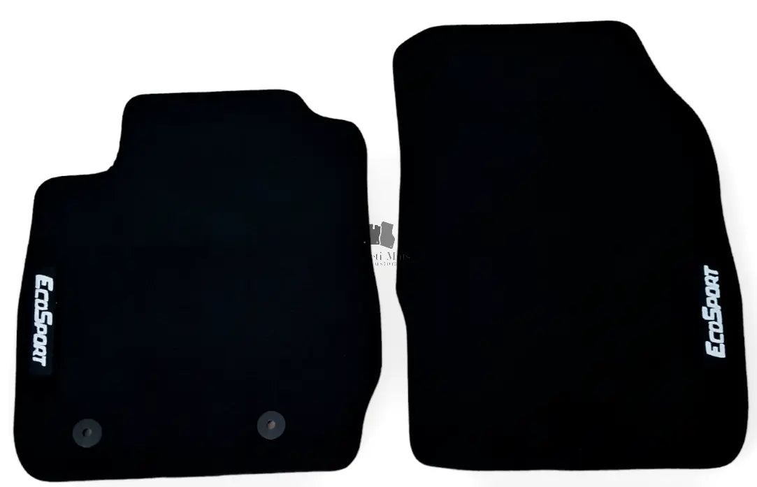 Front Car Floor Mats For Ford EcoSport Velour Waterproof Carpet Rugs Auto Liners