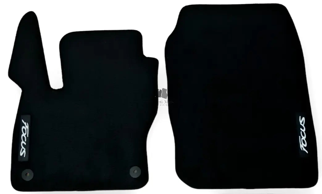 Front Car Floor Mats For Ford Focus Velour Waterproof Carpet Rugs Auto Liners 2p