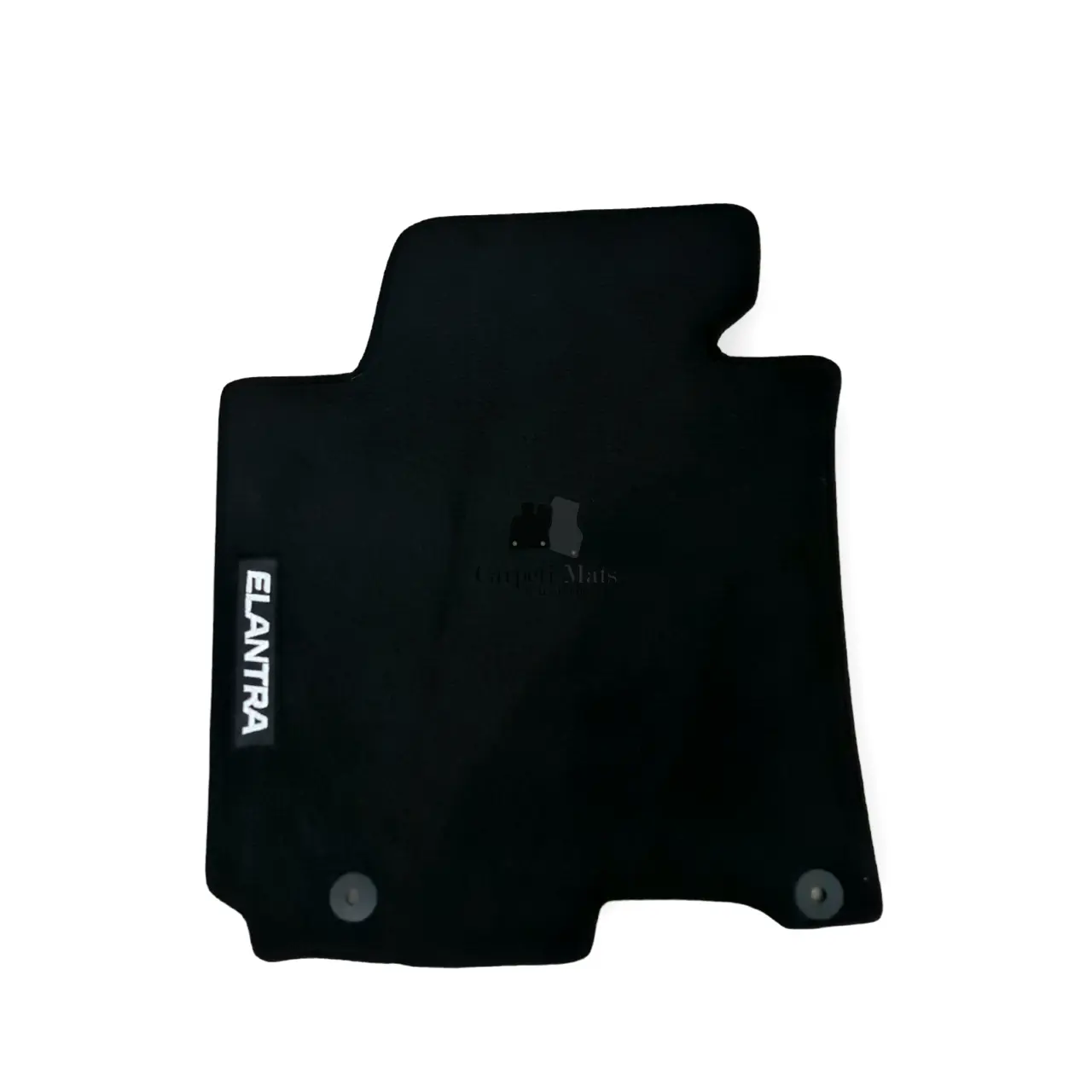 Front Car Floor Mats For Hyundai Elantra Velour Waterproof Carpet Liners 2pc New