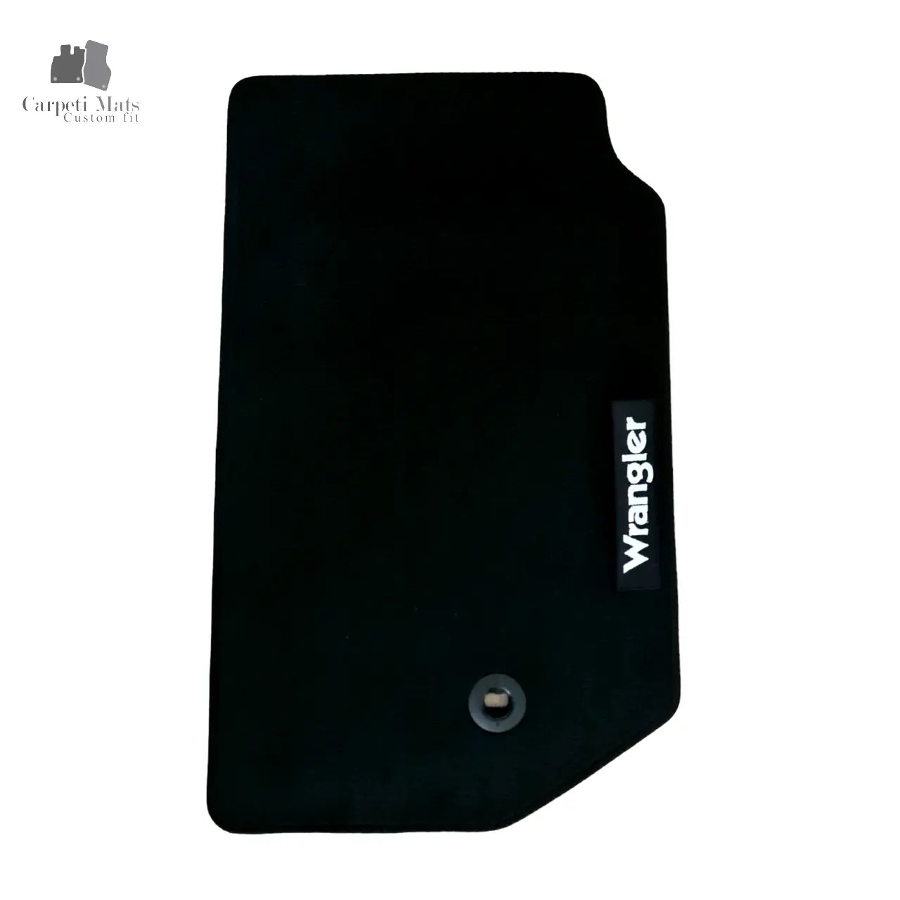 Front Car Floor Mats For Jeep Wrangler Velour Waterproof Carpet Auto Liners 2pcs