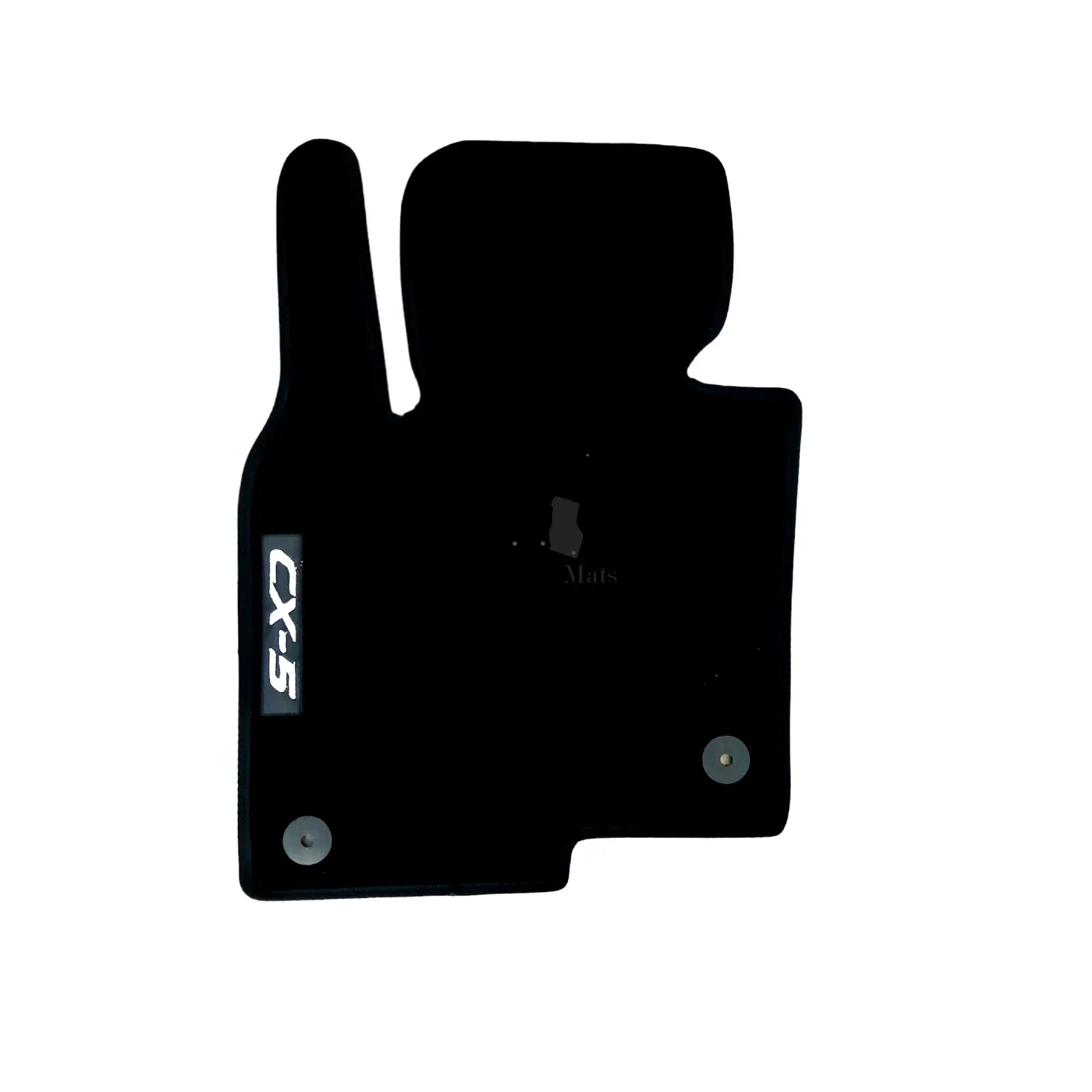 Front Car Floor Mats For Mazda CX-5 Velour Waterproof Carpet Auto Liners Rugs 2p