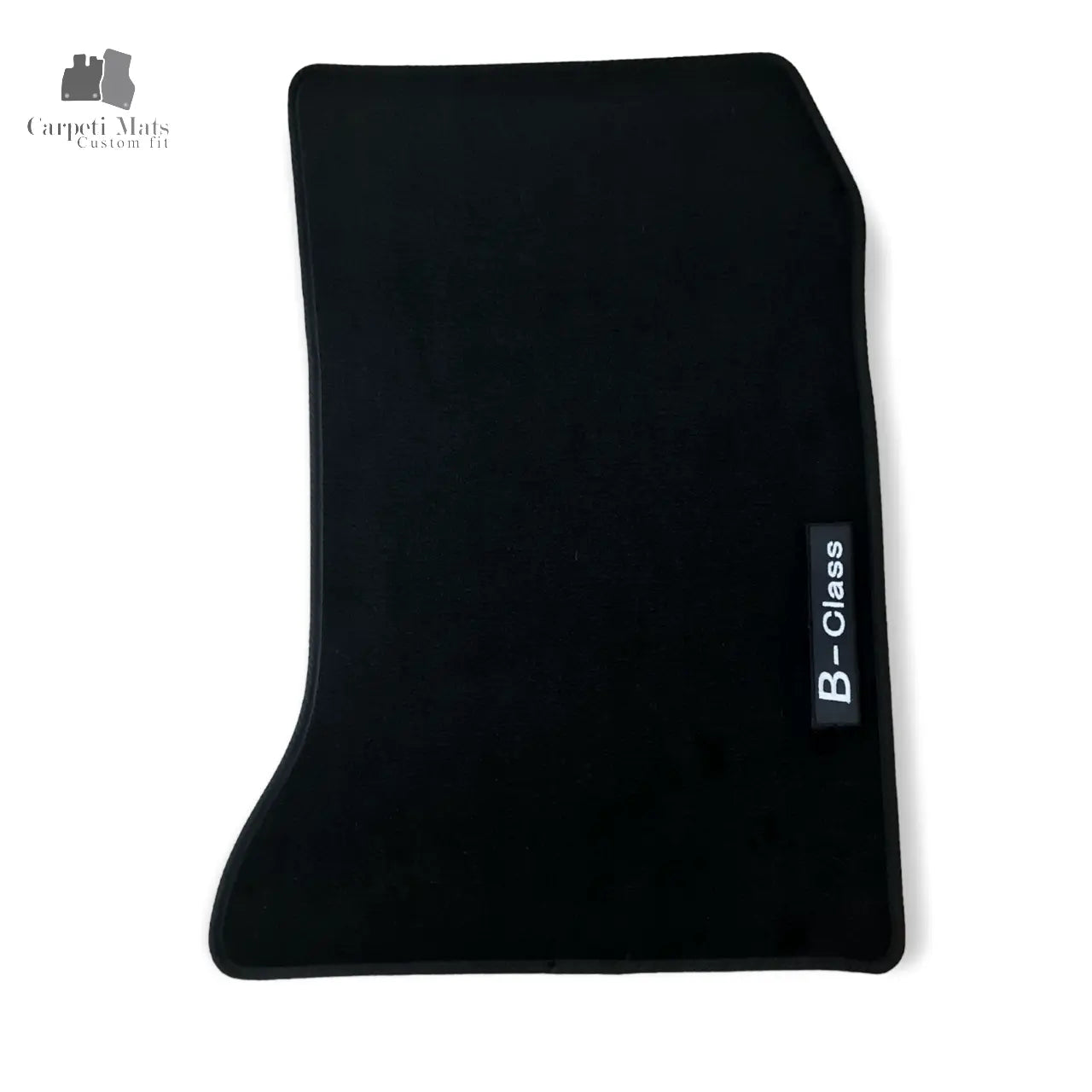 Front Car Floor Mats For Mercedes B-Class Velour Auto Liners Waterproof Carpet